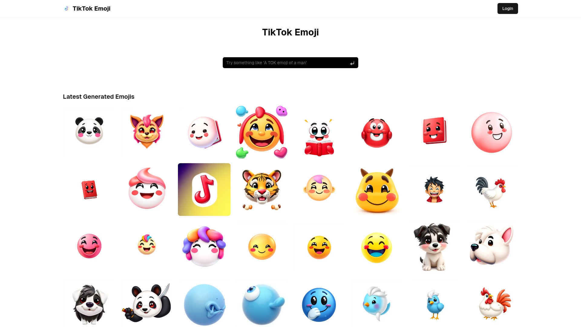 TIKTOK-EMOJI.COM 截图