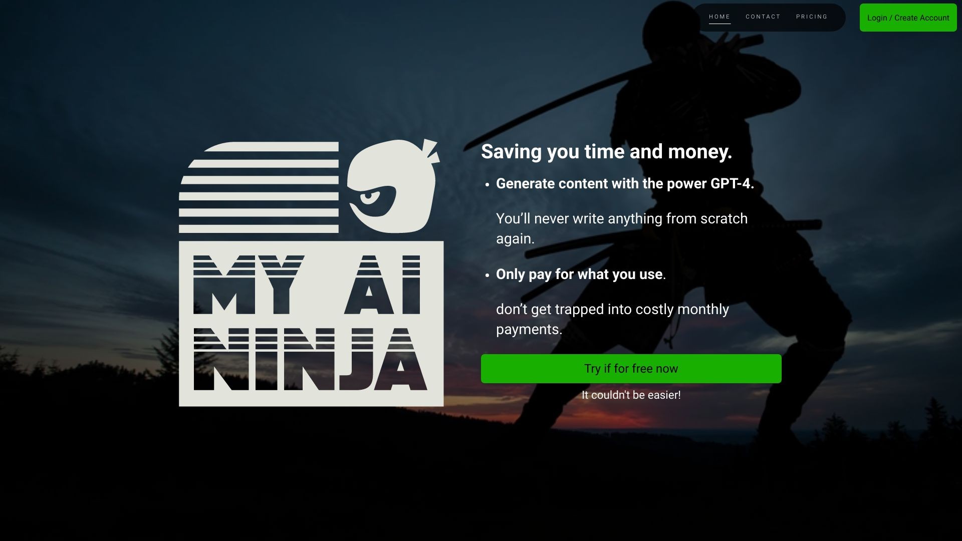 My AI Ninja 截图