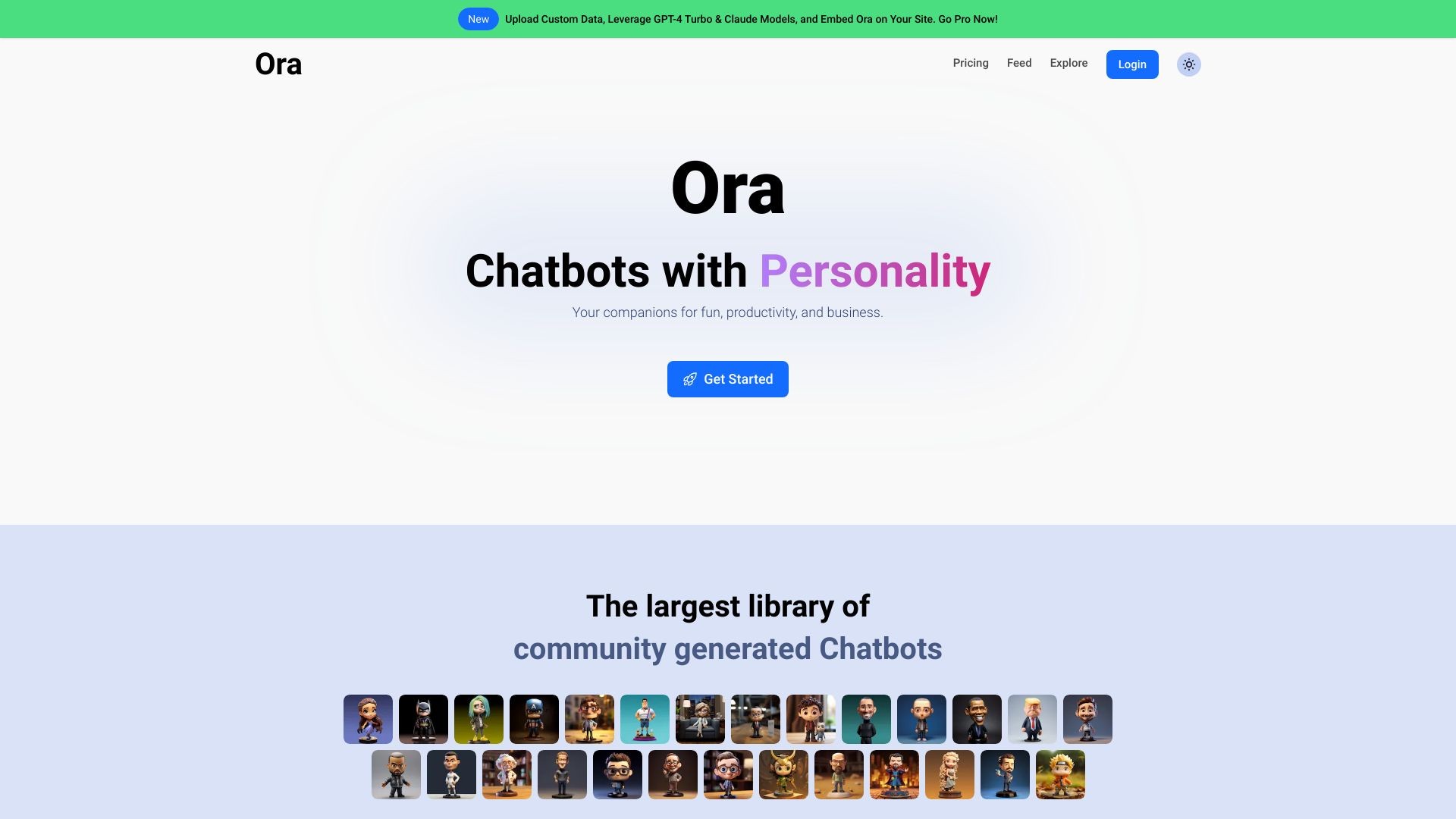 Ora.ai 截图