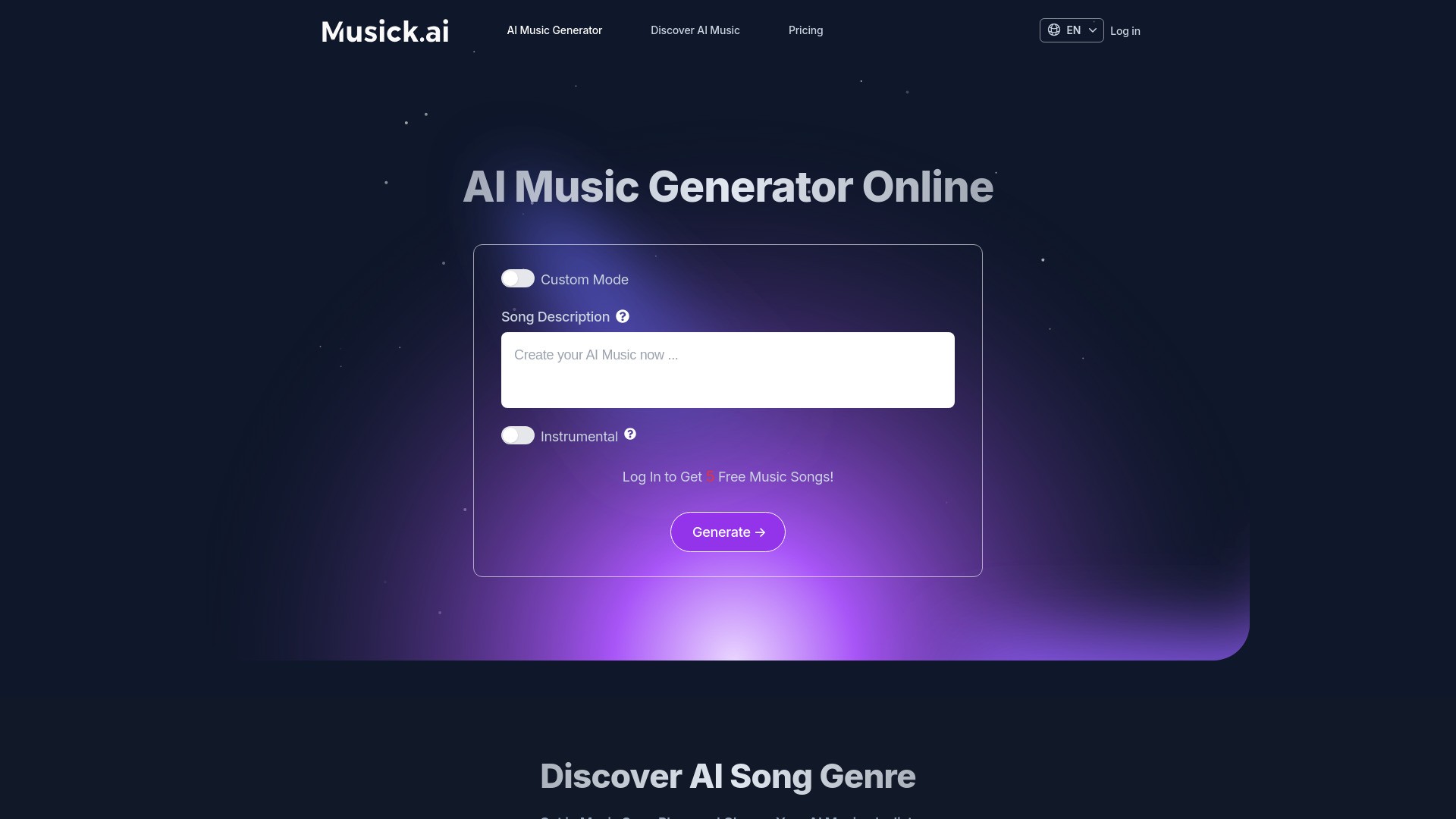 Musick AI 截图