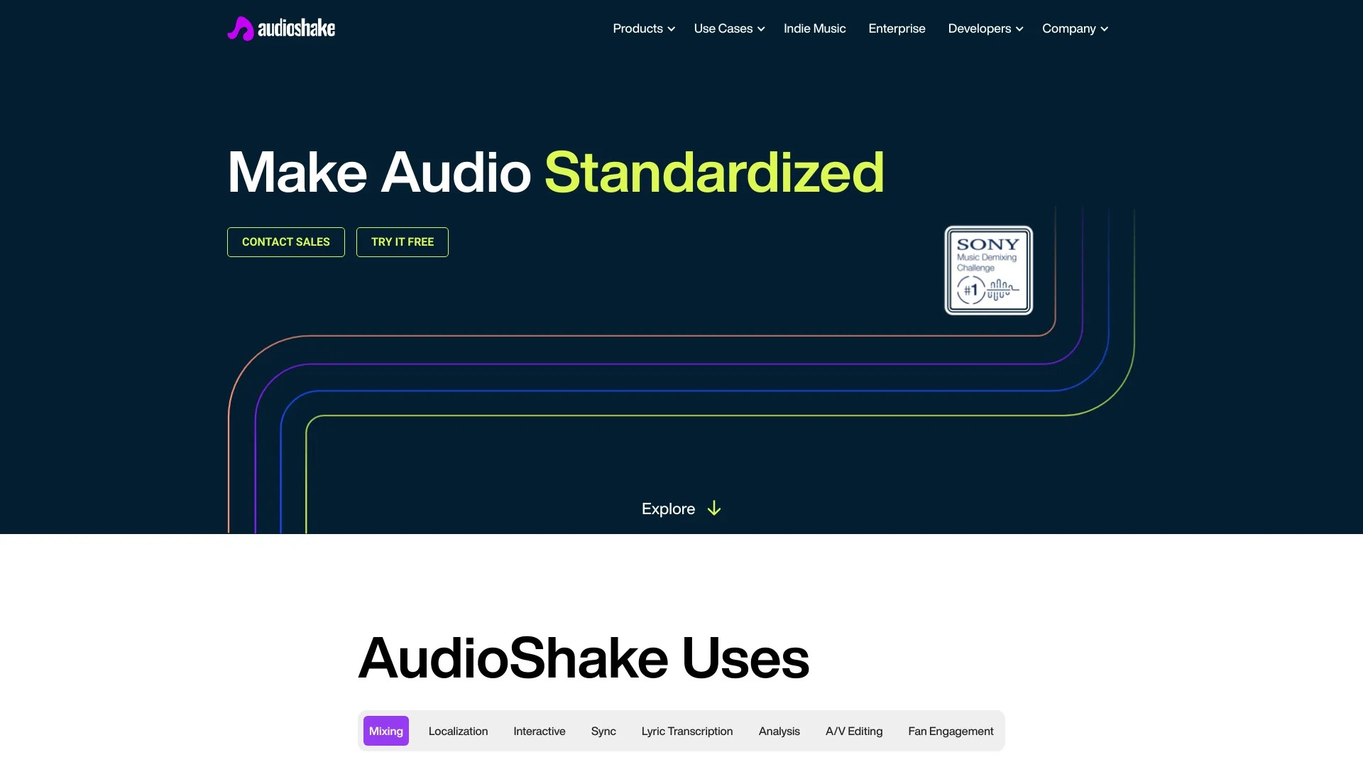 audioshake.ai 截图