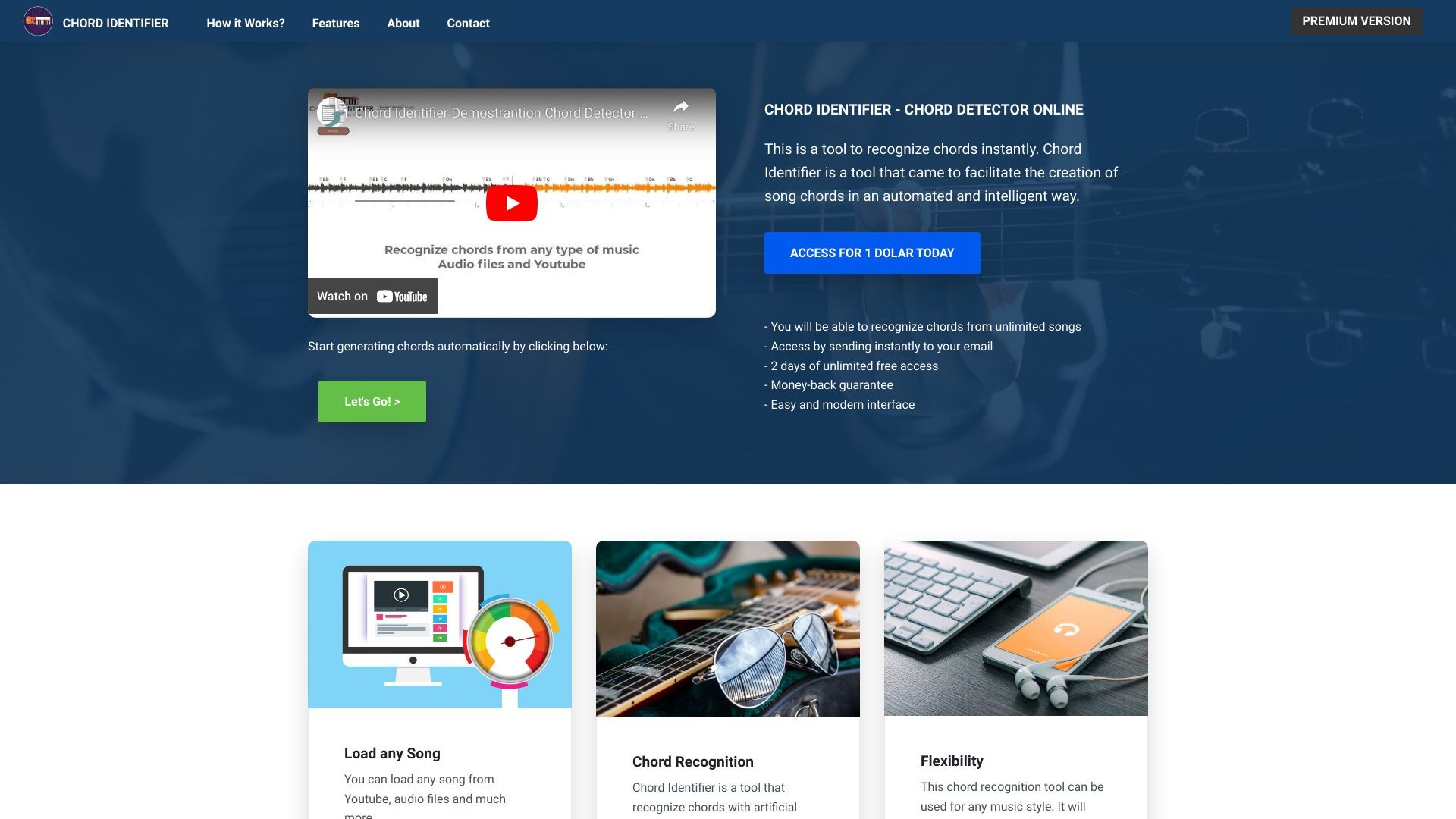 Chord Identifier 截图