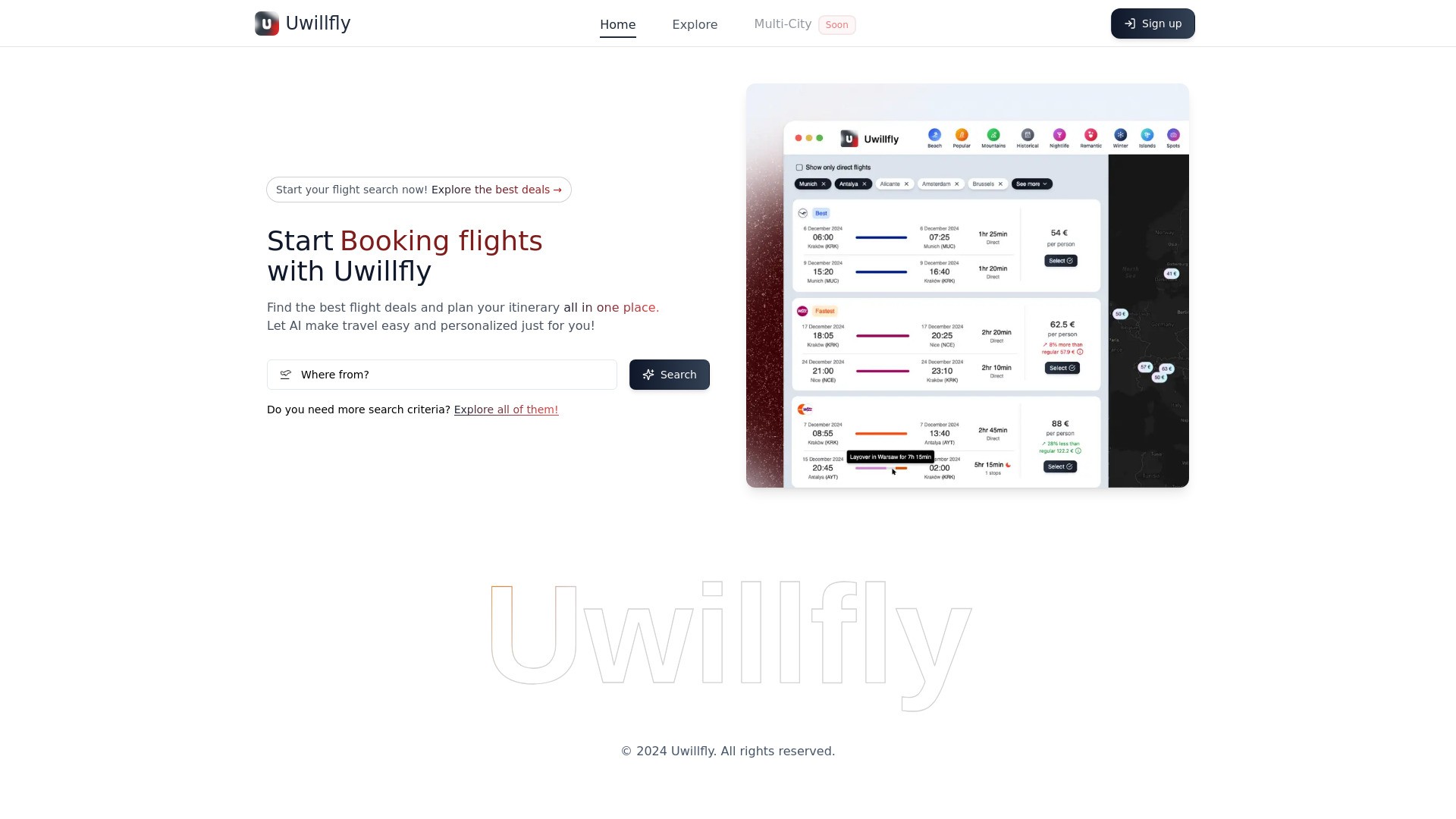 Uwillfly 截图