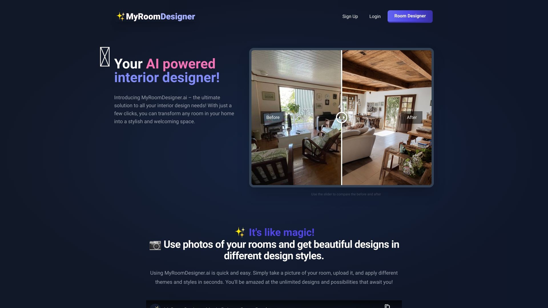MyRoomDesigner.ai 截图