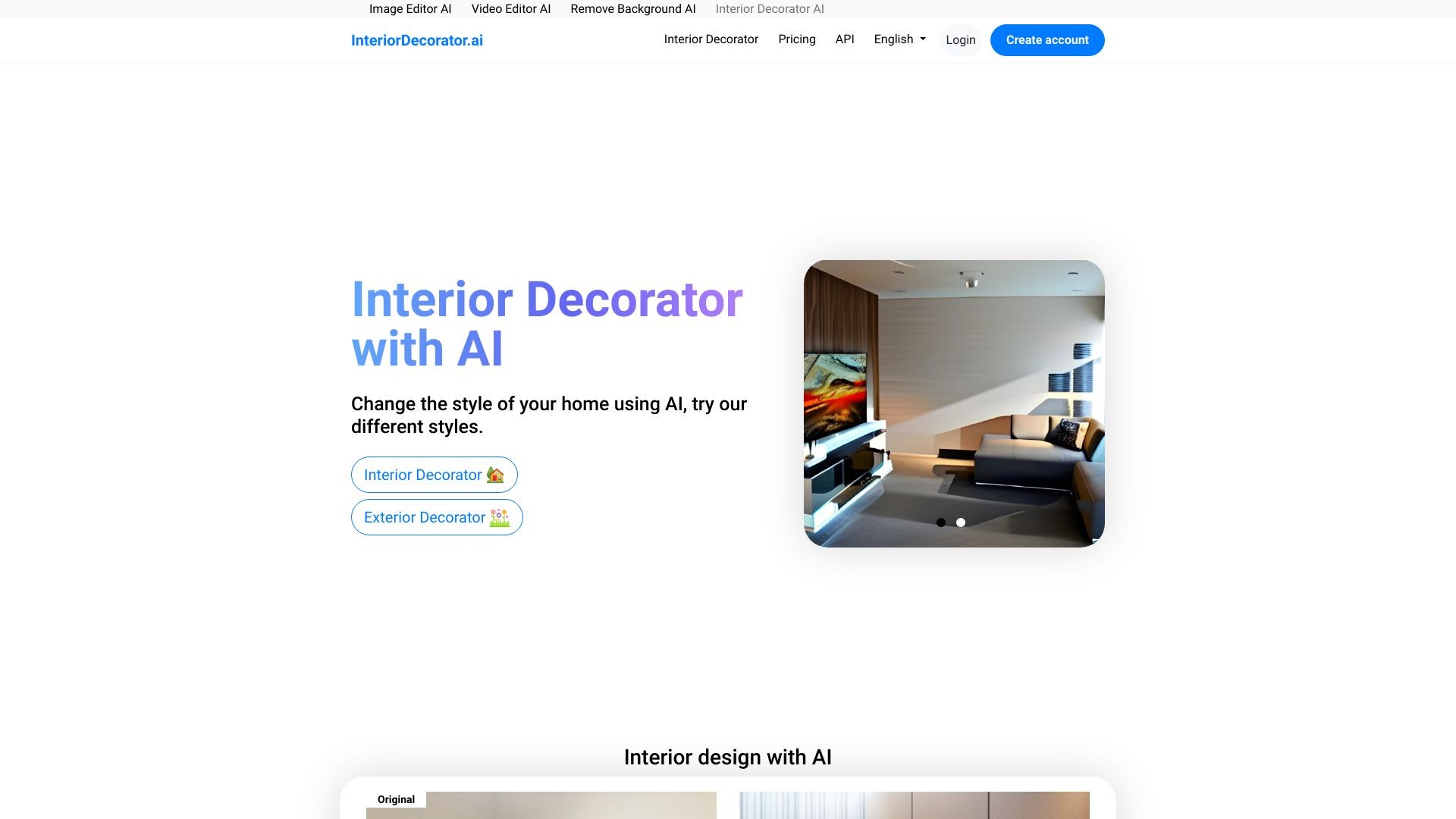 Interior Decorator AI 截图