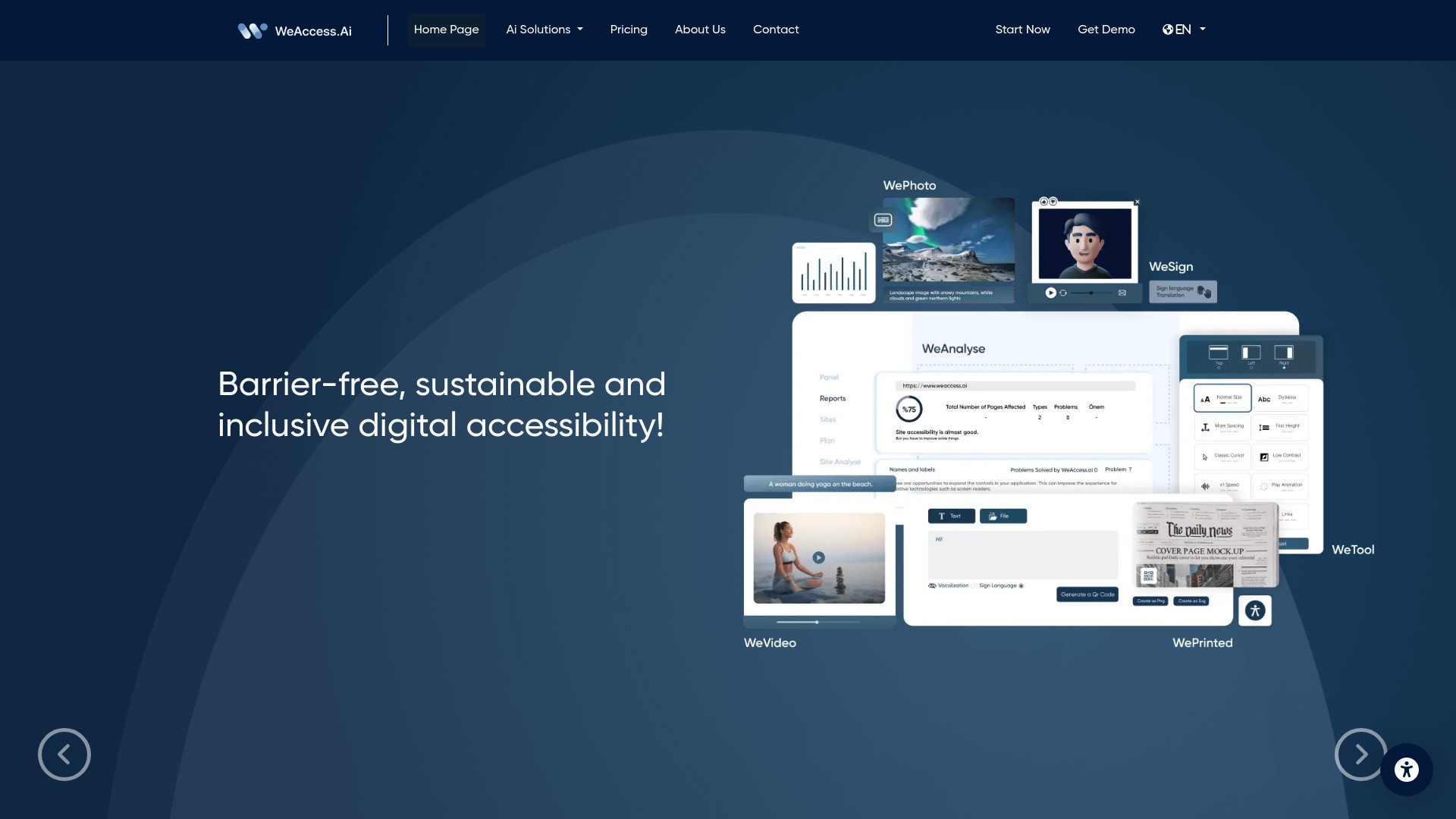 Digital Accessibility Solutions 截图