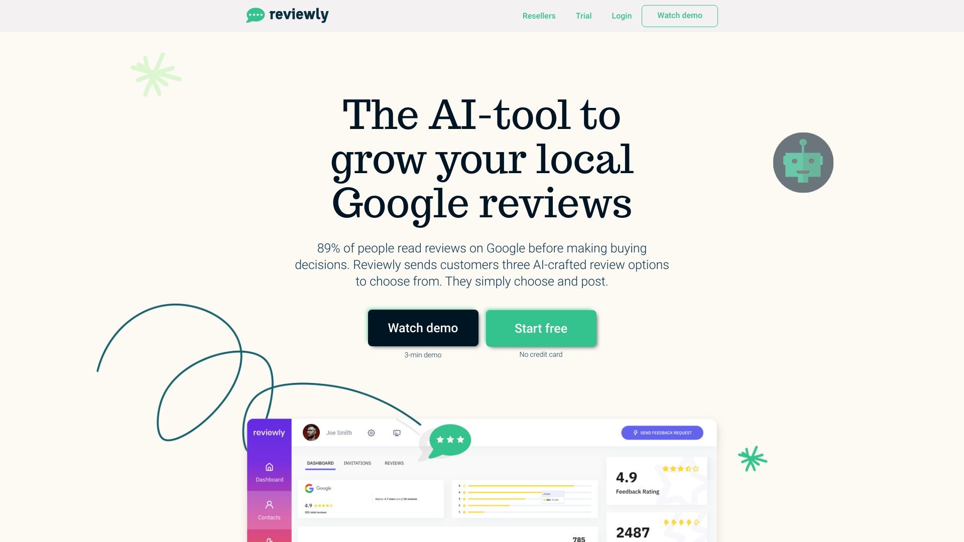 Reviewly AI 截图