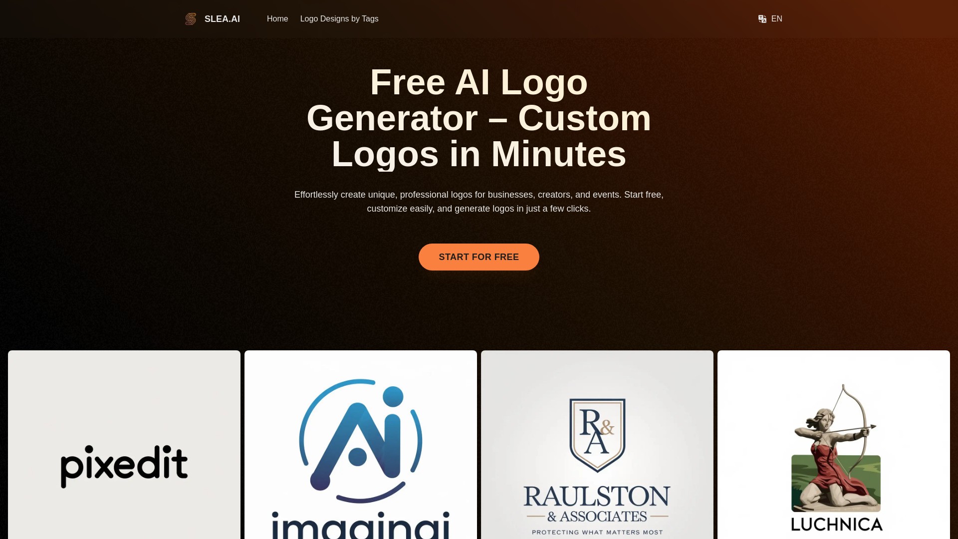 Slea.ai: Free AI Logo Generator 截图