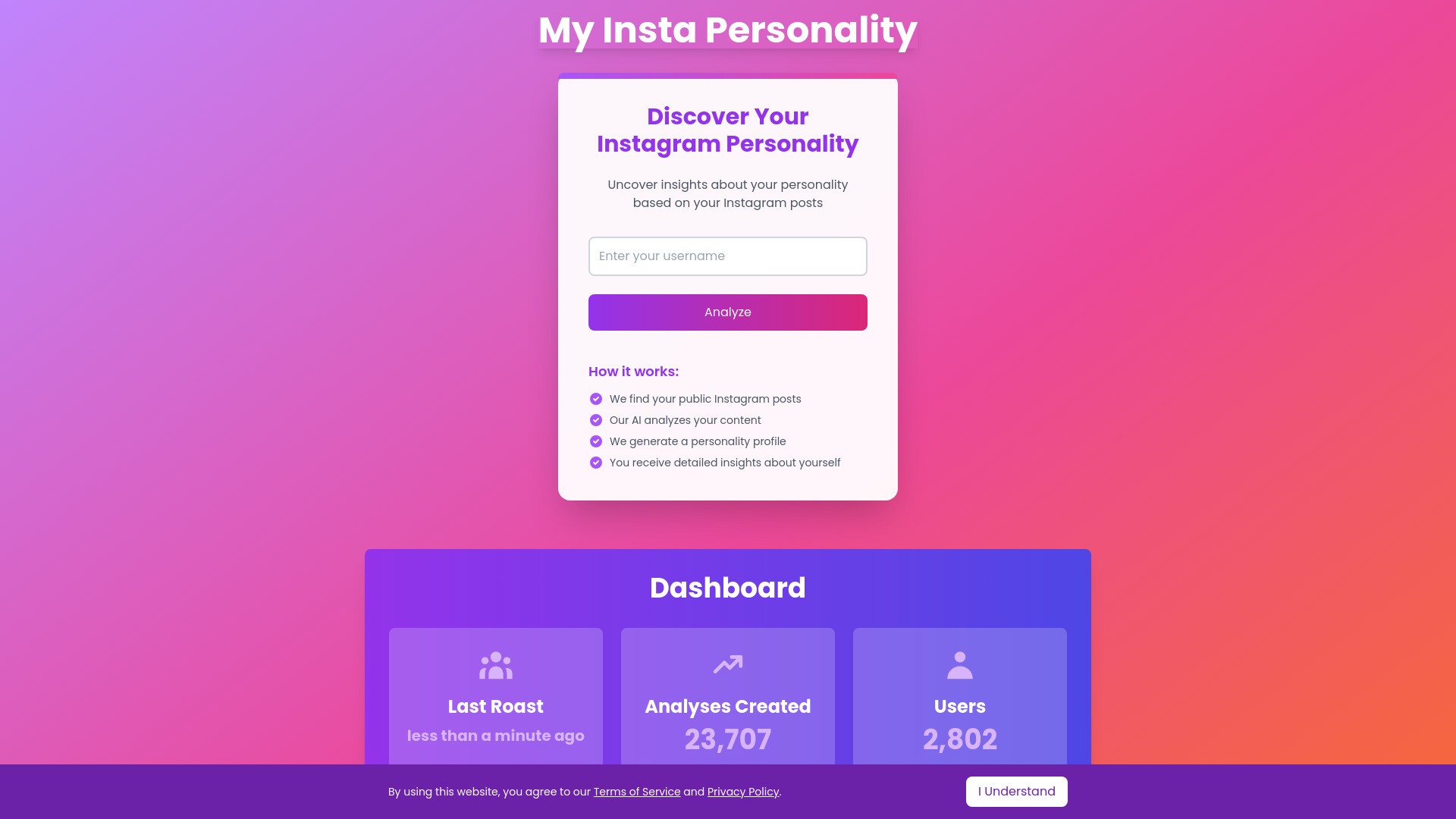 My Insta Personality 截图