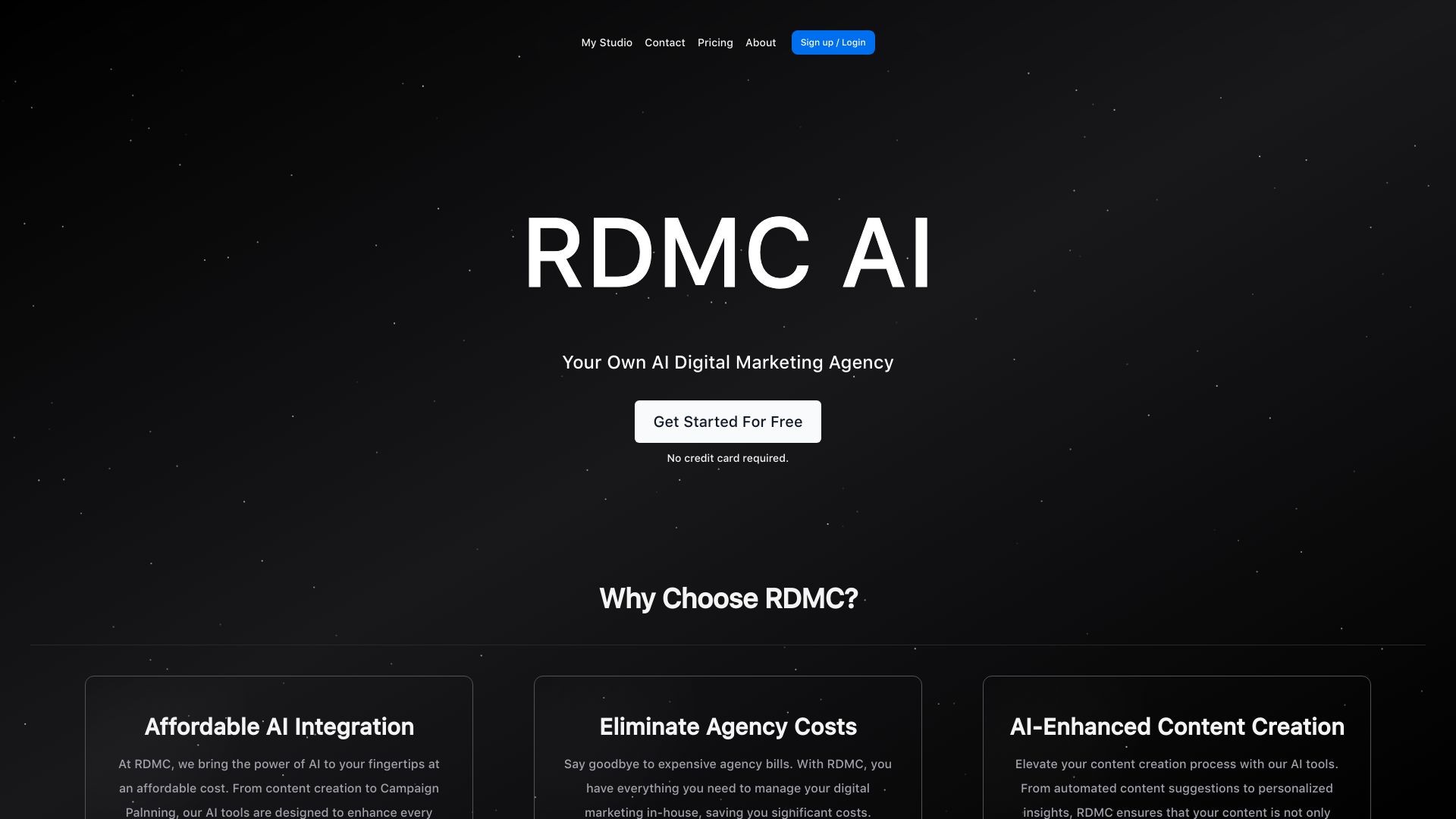 RDMC | AI Digital Marketing Agency 截图