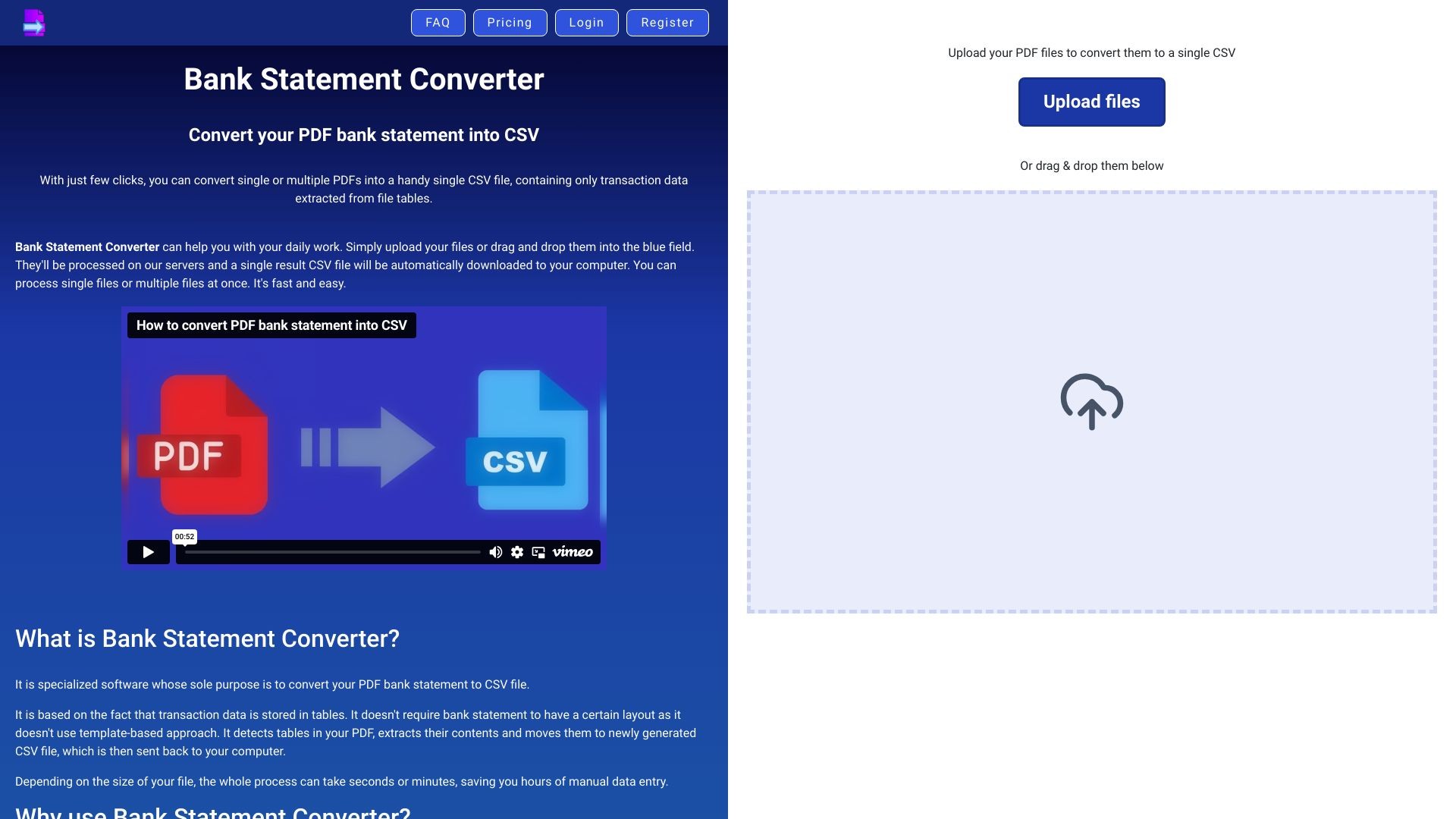 Bank Statement Converter 截图