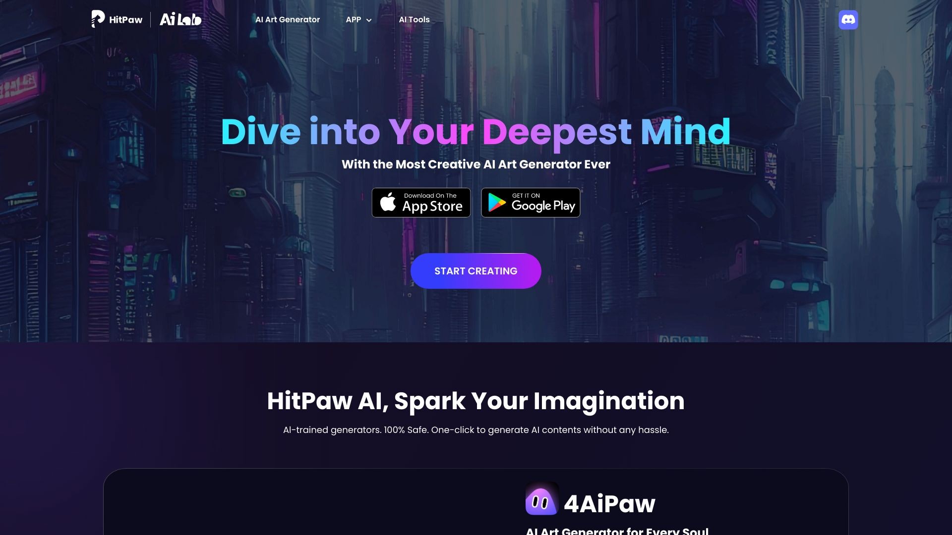 HitPaw AI Image Generator 截图