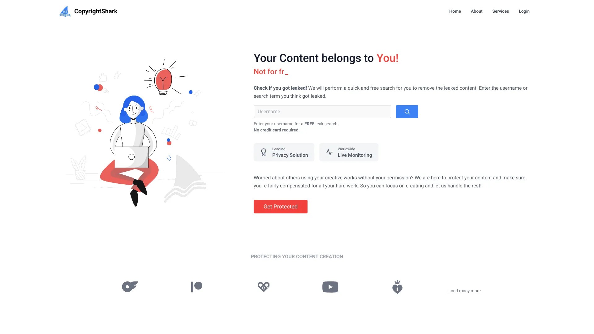 CopyrightShark 截图