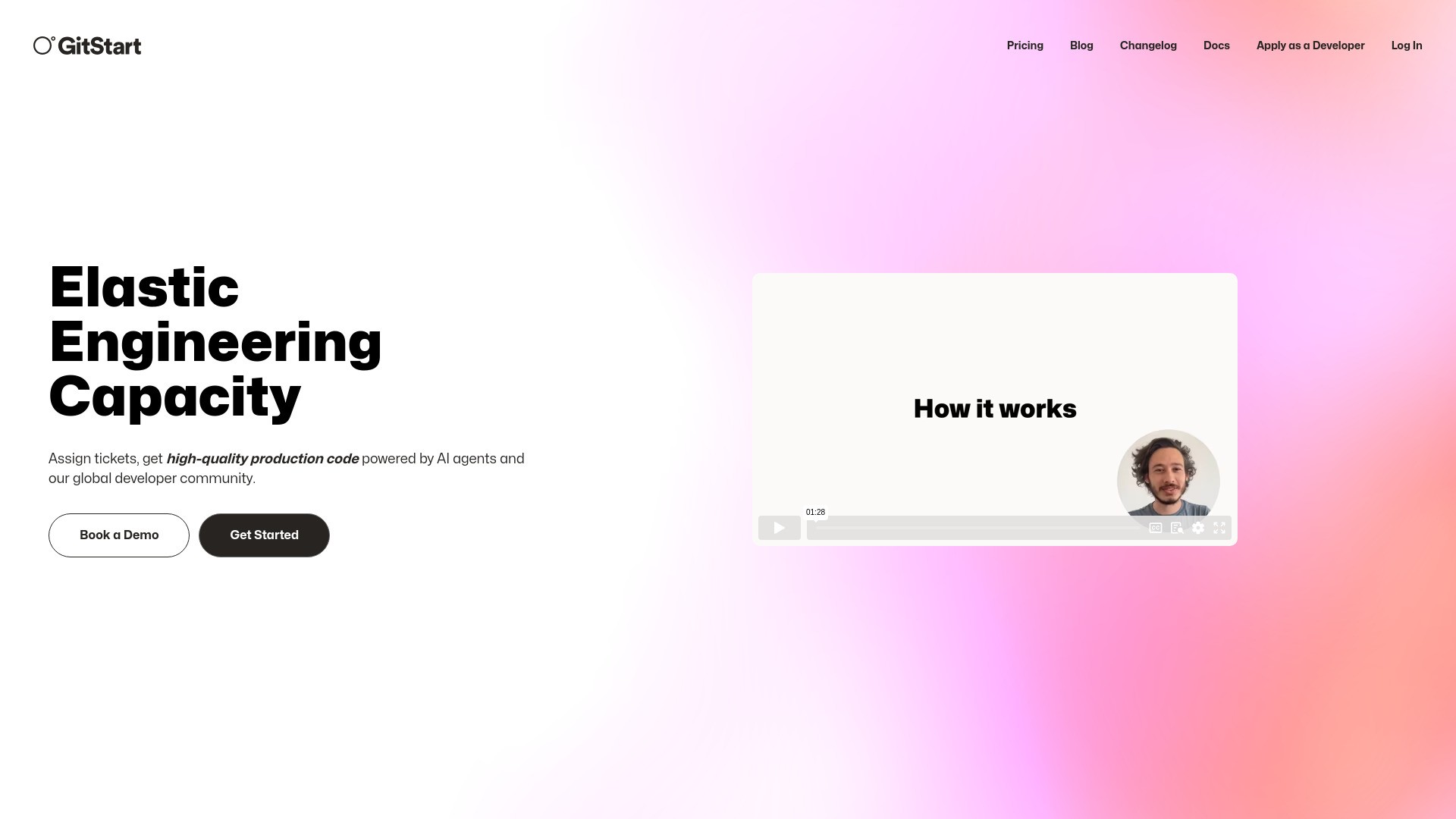 ◯˚GitStart AI Ticket Studio 截图