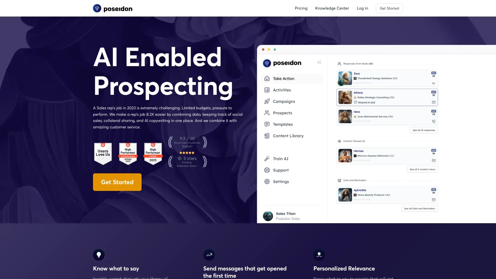 useposeidon.com 截图