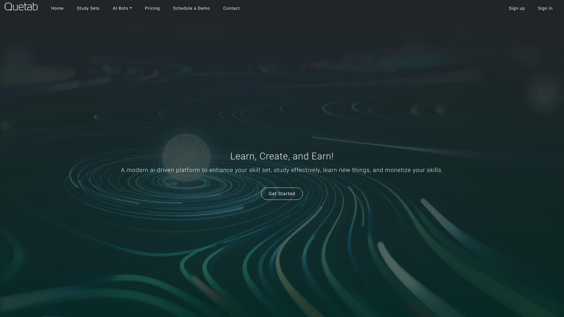 Quetab - AI Flashcard & Quiz Generator 截图