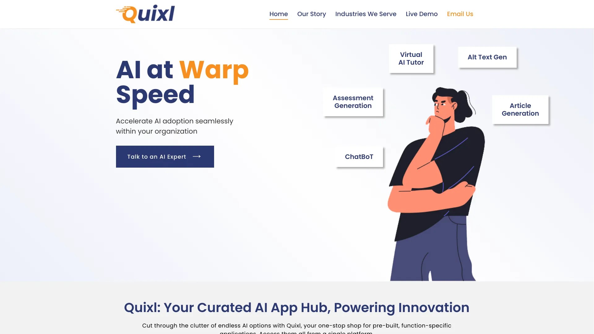 Quixl.ai 截图
