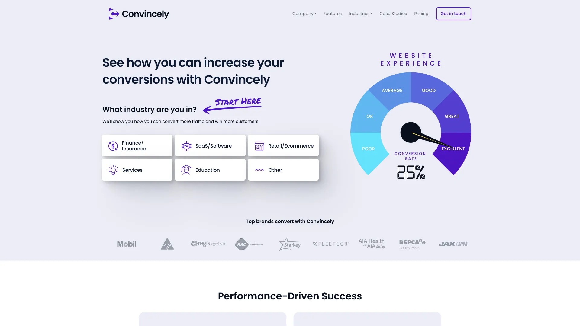 convincely.com 截图