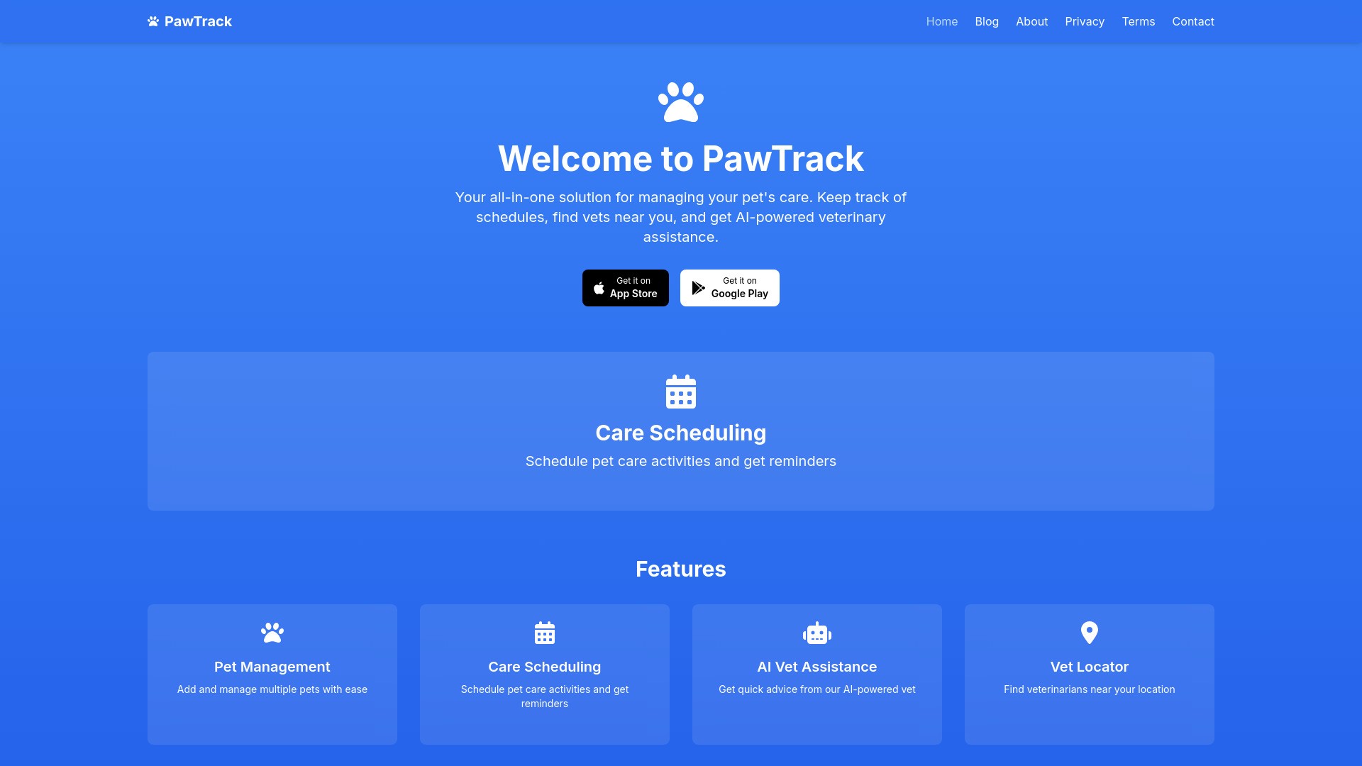 PawTrack 截图