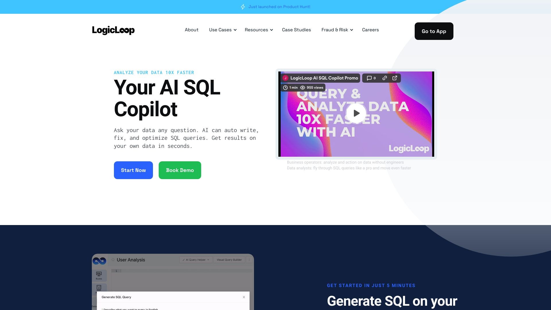LogicLoop AI SQL Copilot 截图