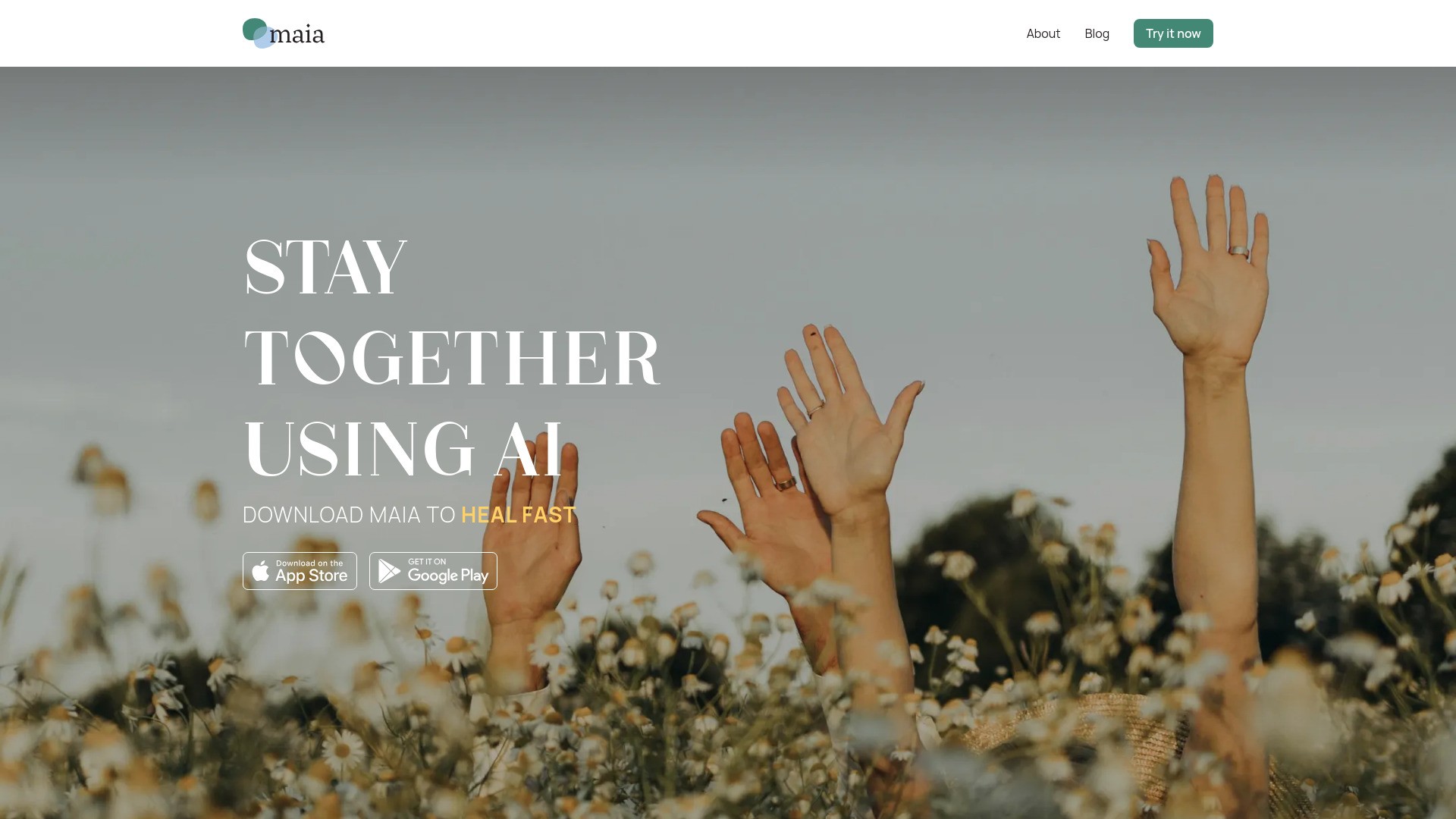 Maia AI Voice: For Couples 截图