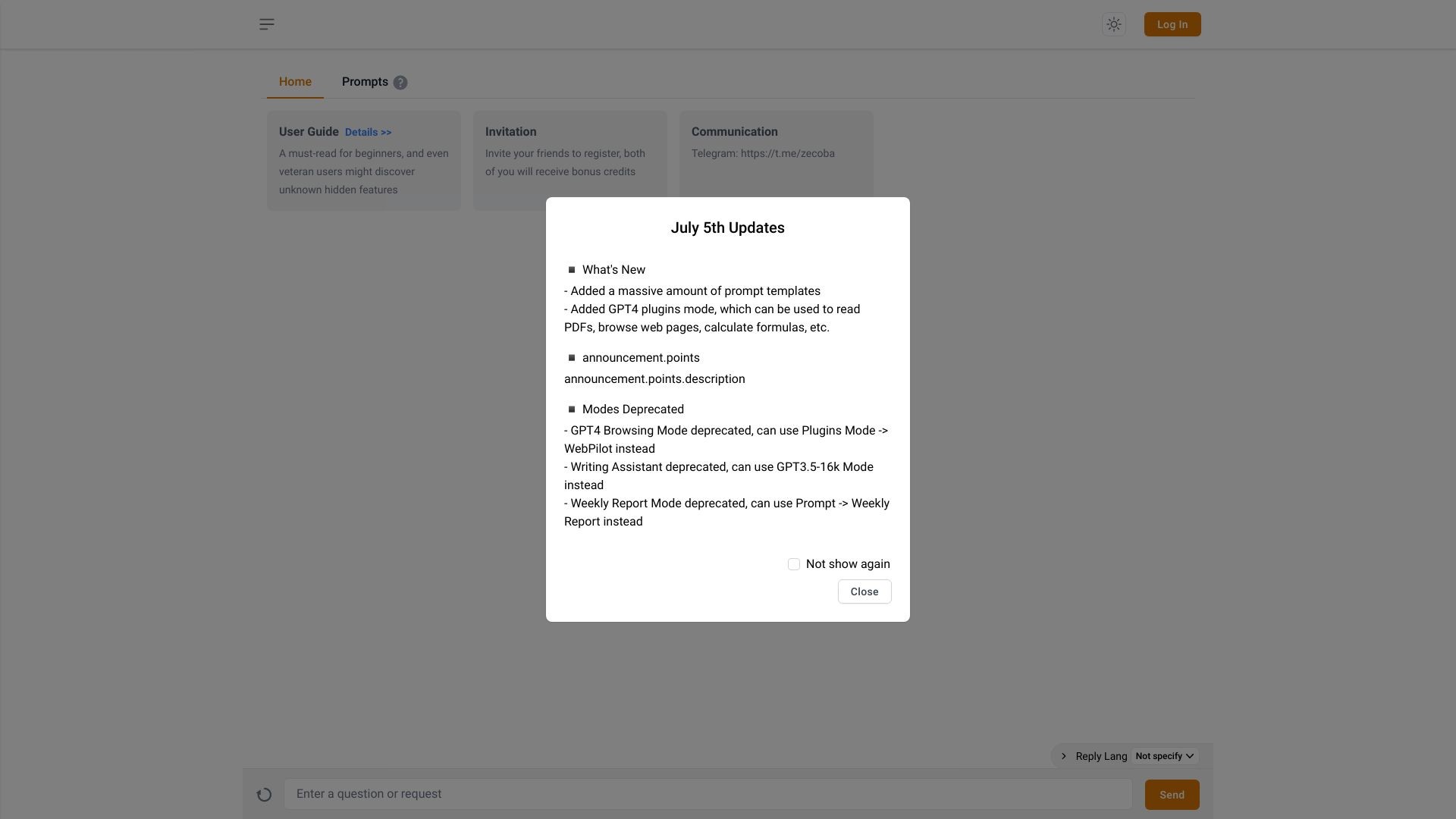 Zecoba AI Chat 截图