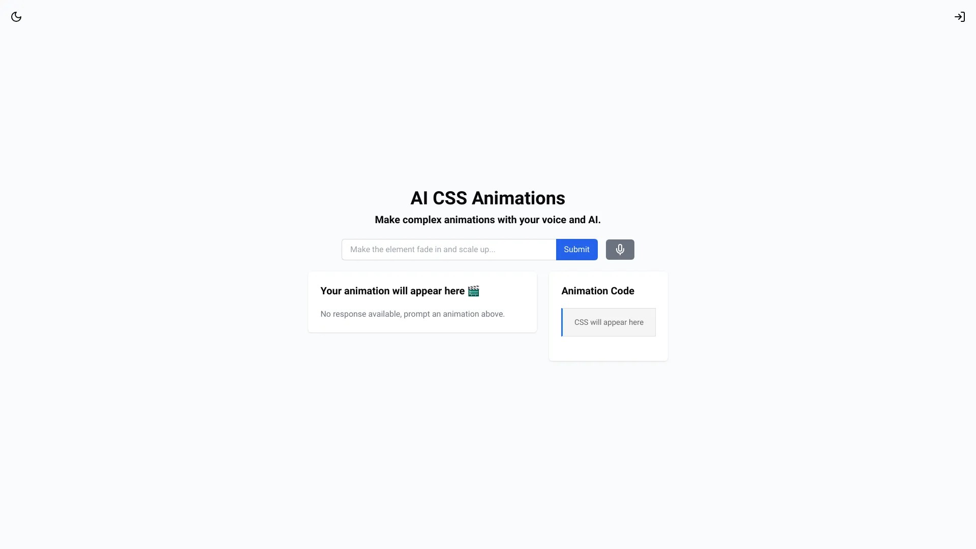 AI CSS Animations 截图