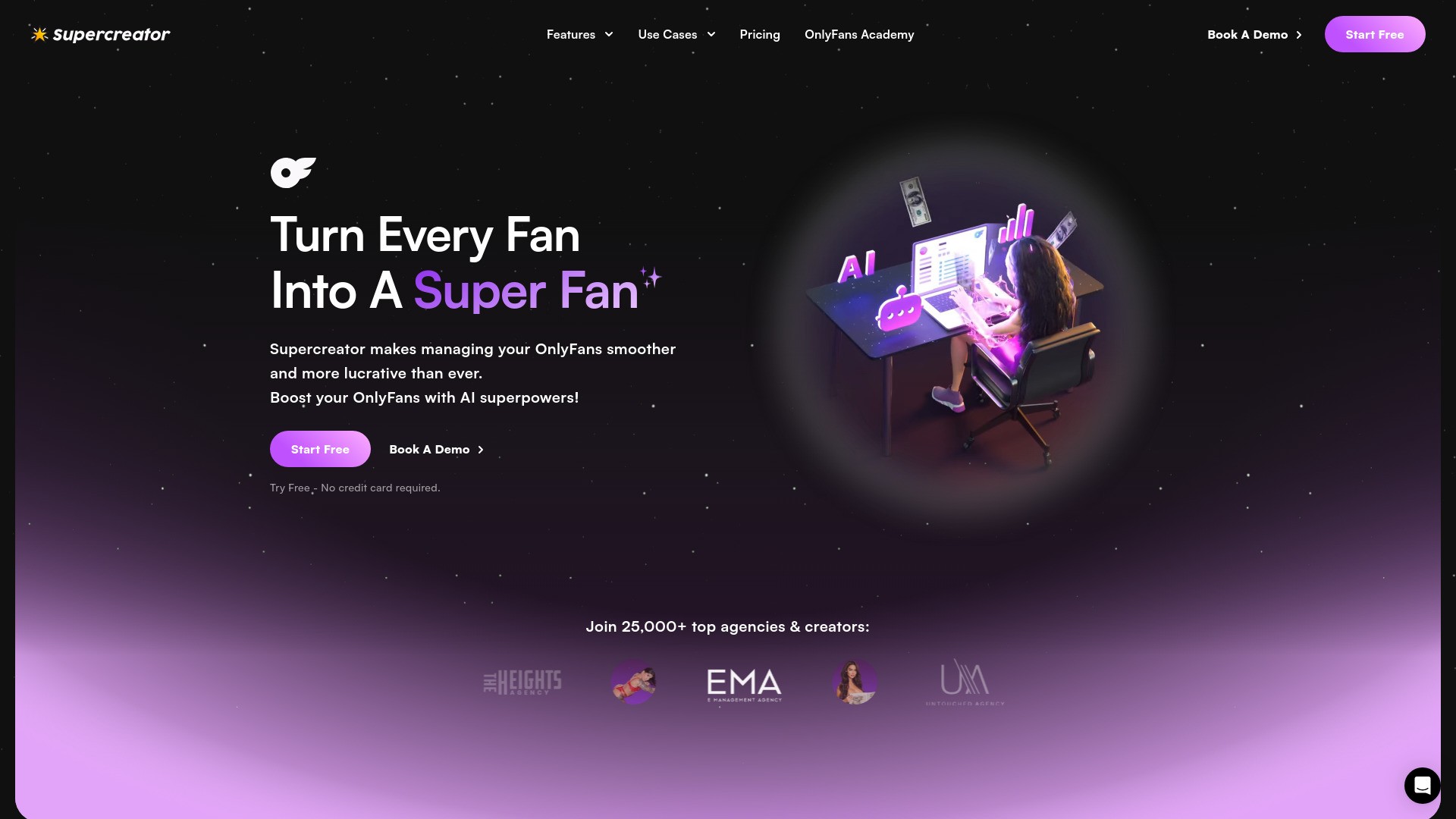 Supercreator AI for OnlyFans 截图