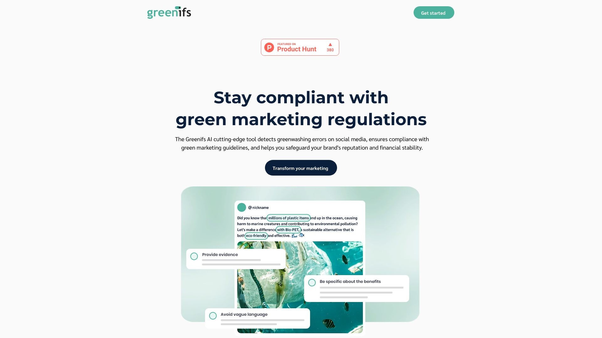 Greenifs.ai 截图