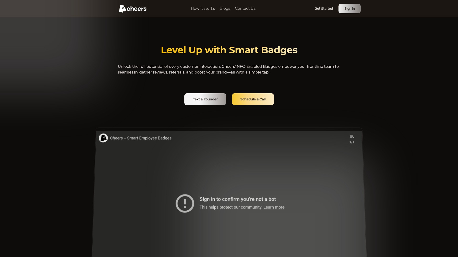 Cheers (YC S24) 截图