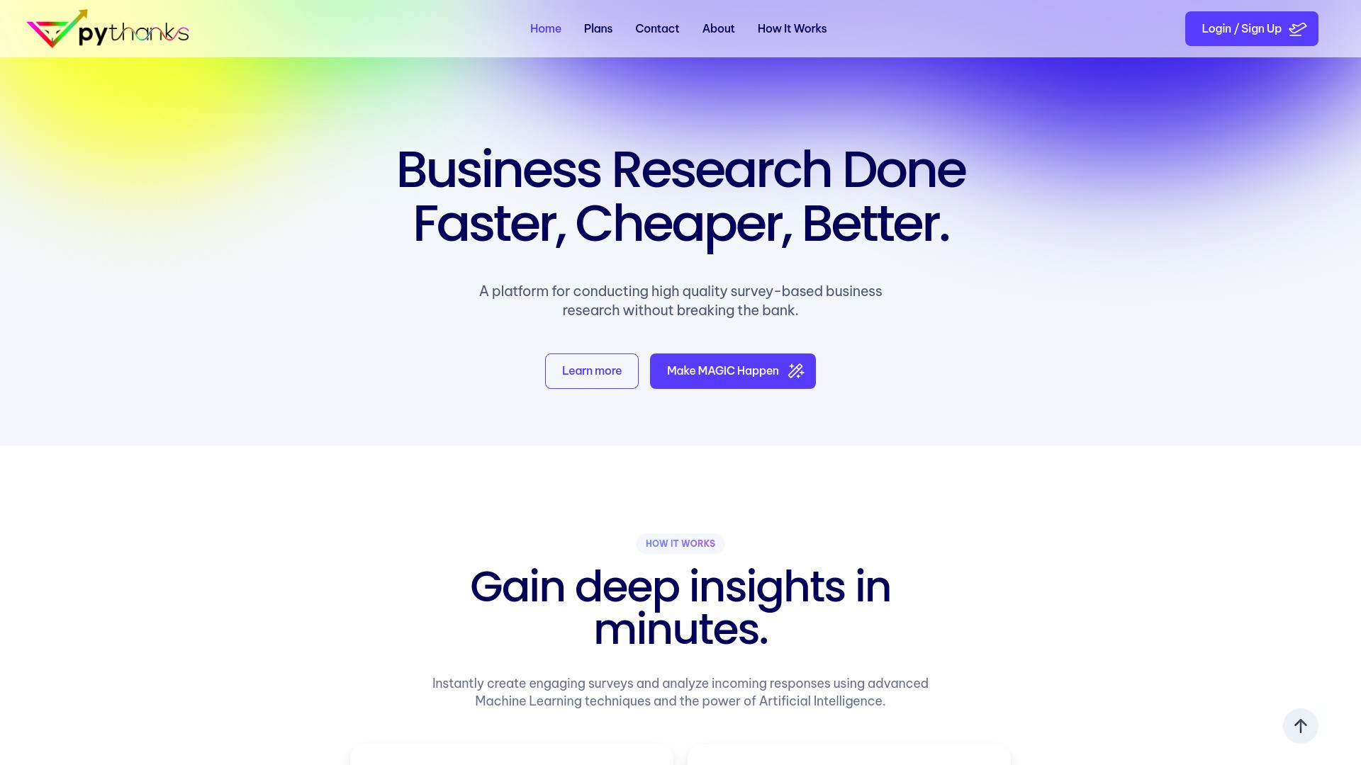 pythanks MAGIC and READYMADE solutions 截图