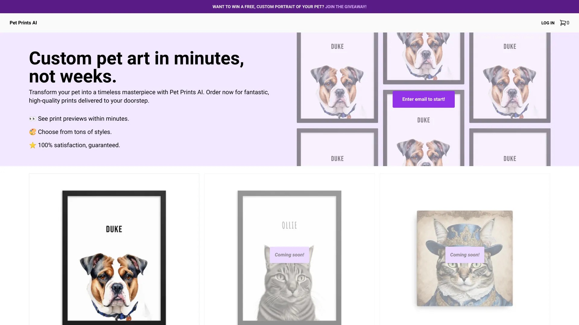 Pet Prints AI 截图