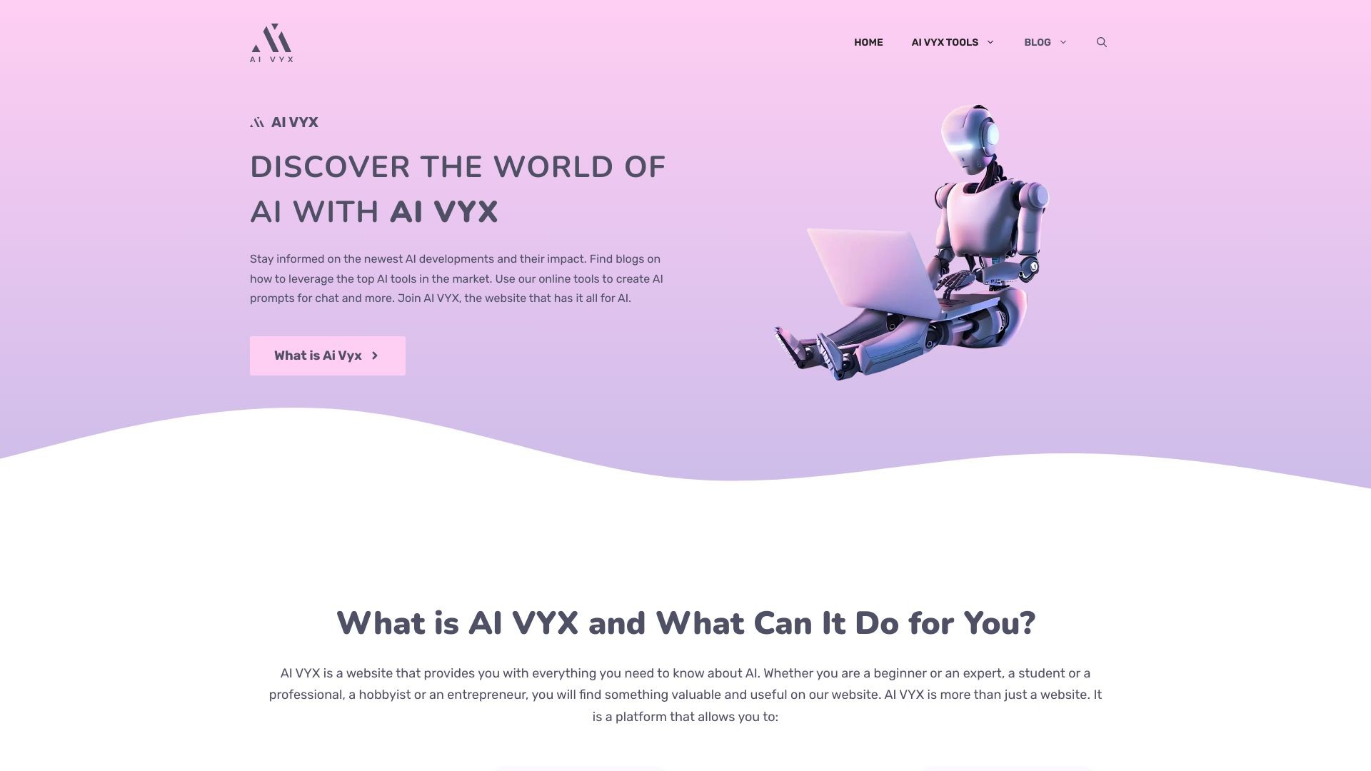 AI VYX 截图