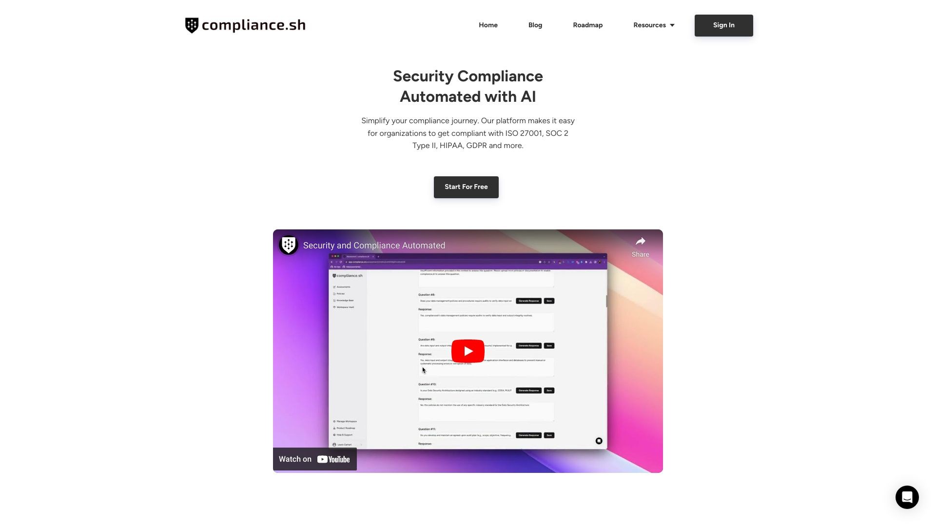 Security Compliance Automated with AI 截图