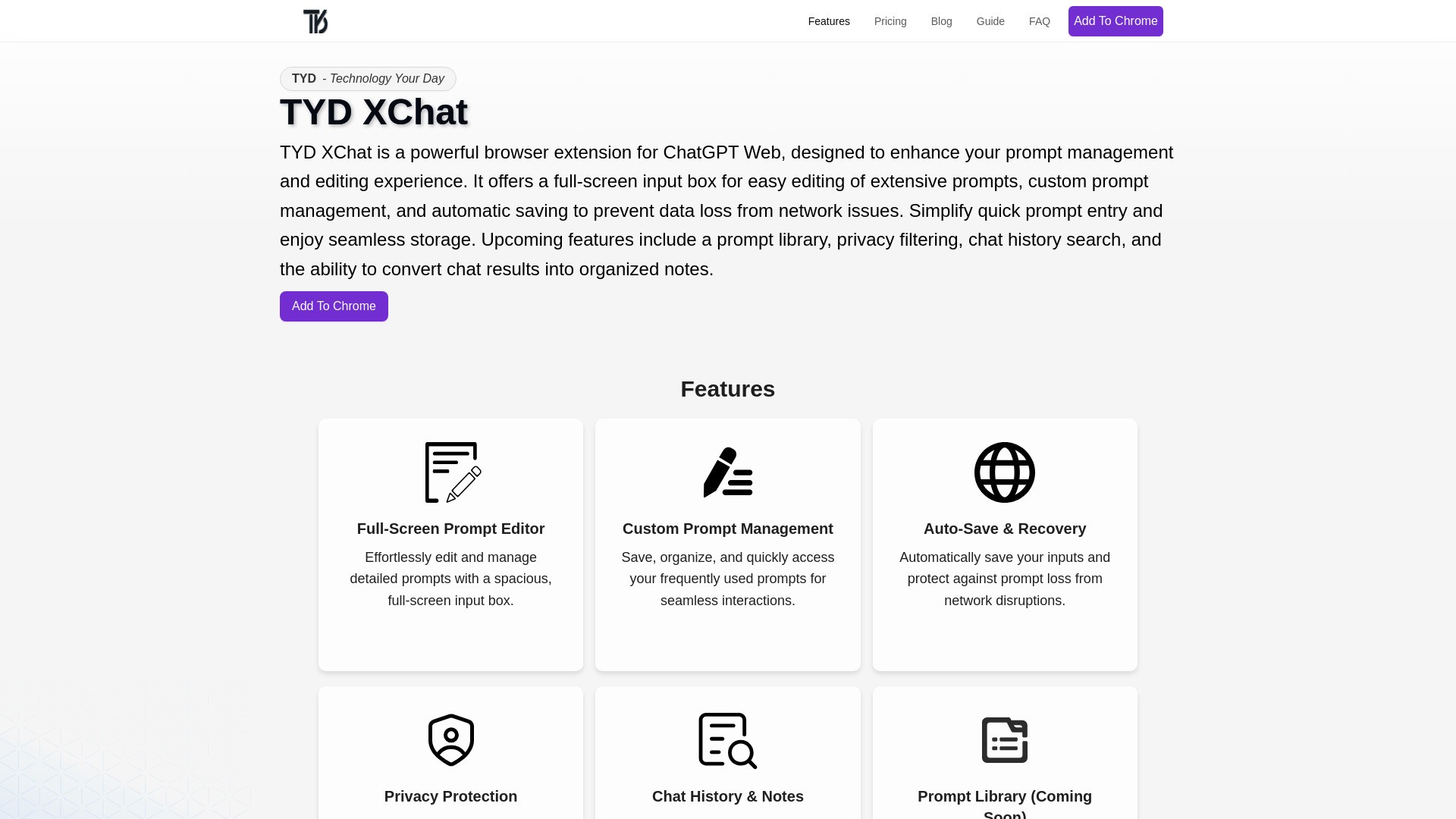 XChat - ChatGPT Power Enhancer by TYD.ai 截图