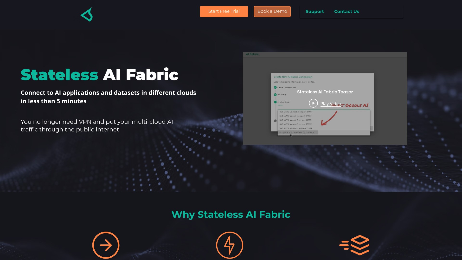 Stateless AI Fabric 截图