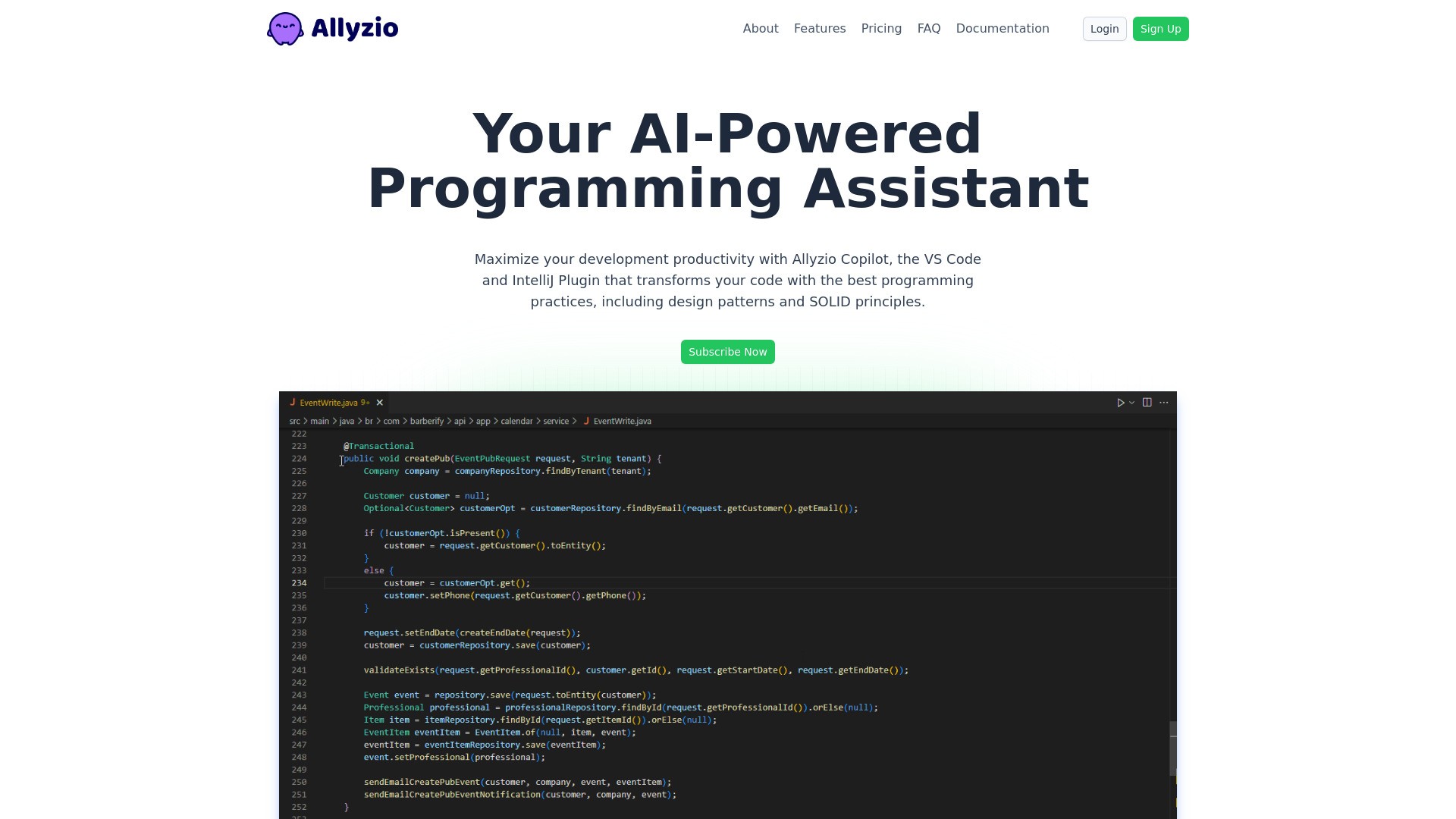 Allyzio Copilot 截图