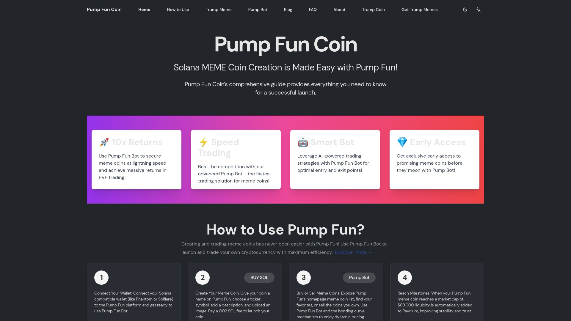 Pump Fun Coin 截图