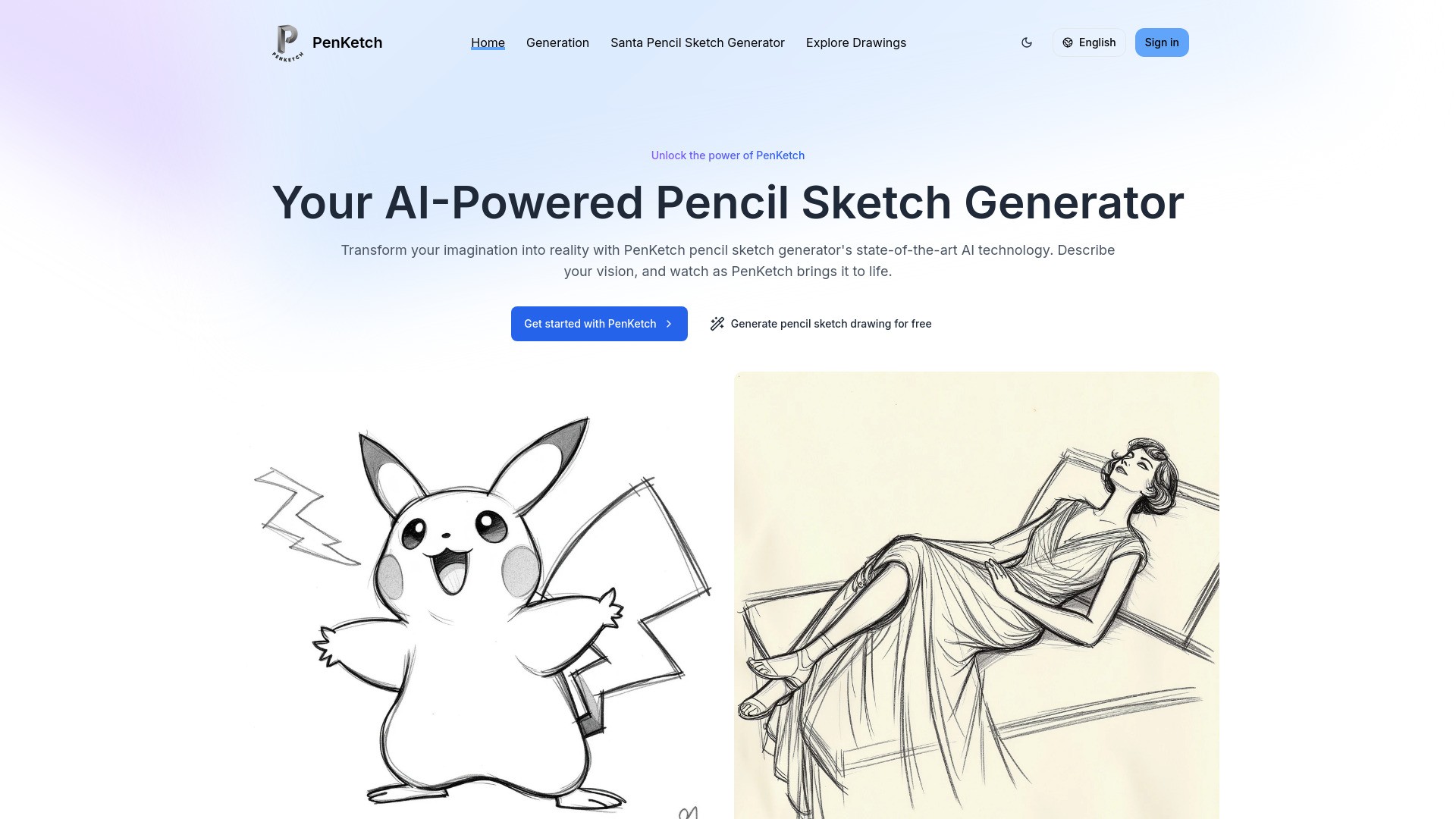 Pencil Sketch Generator: Make Creative Sketch Drawing 截图
