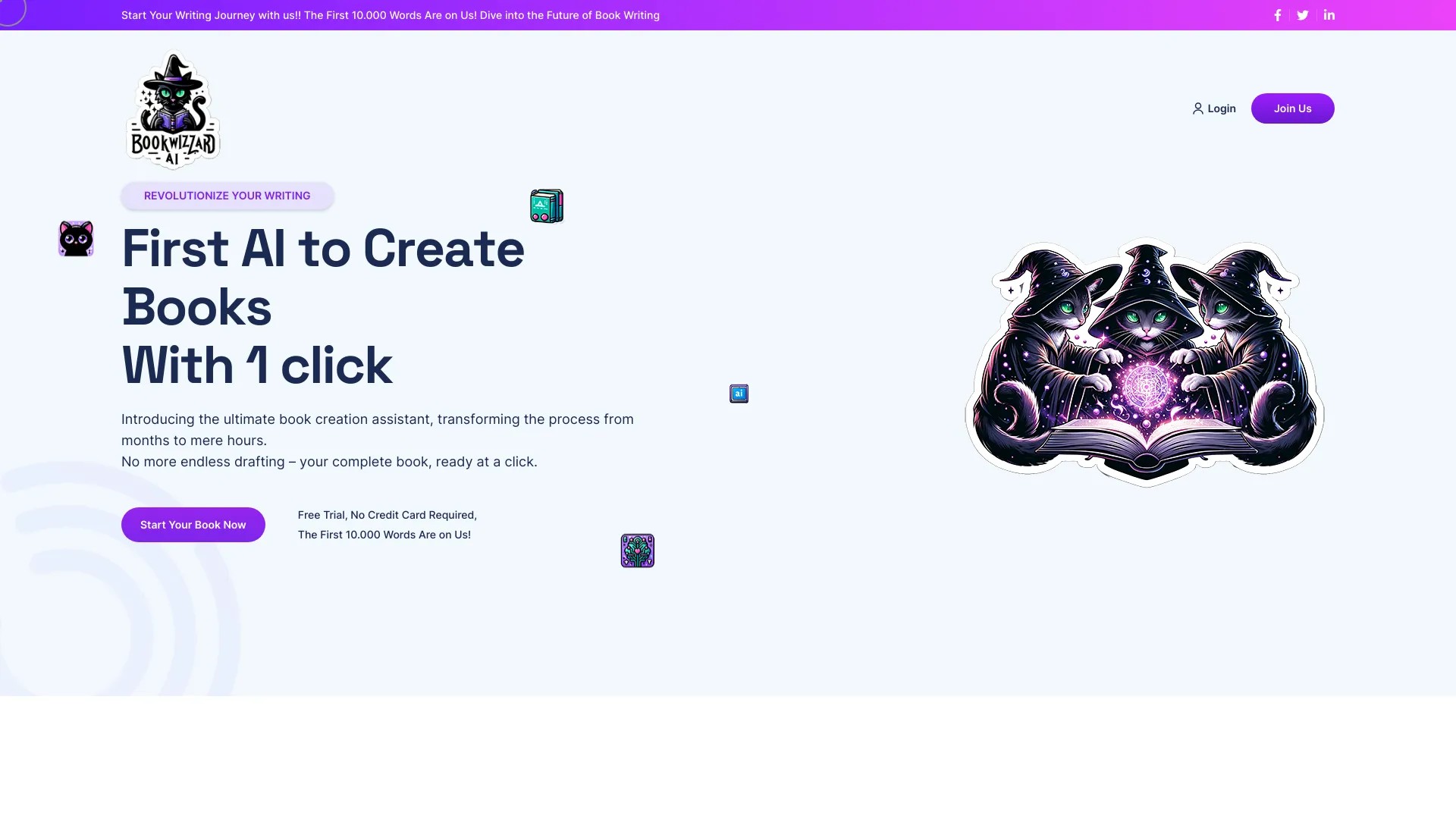 Book Wizard AI 截图