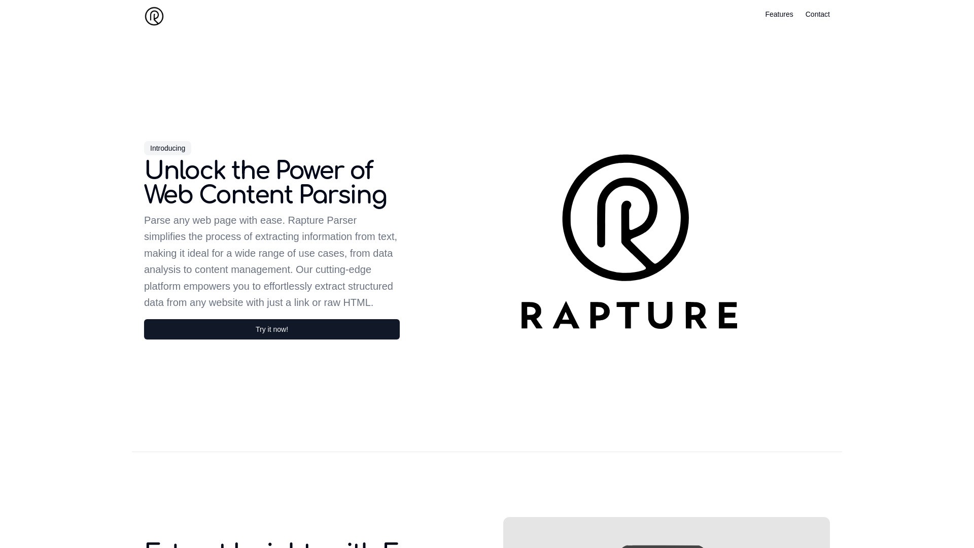Rapture Parser 截图