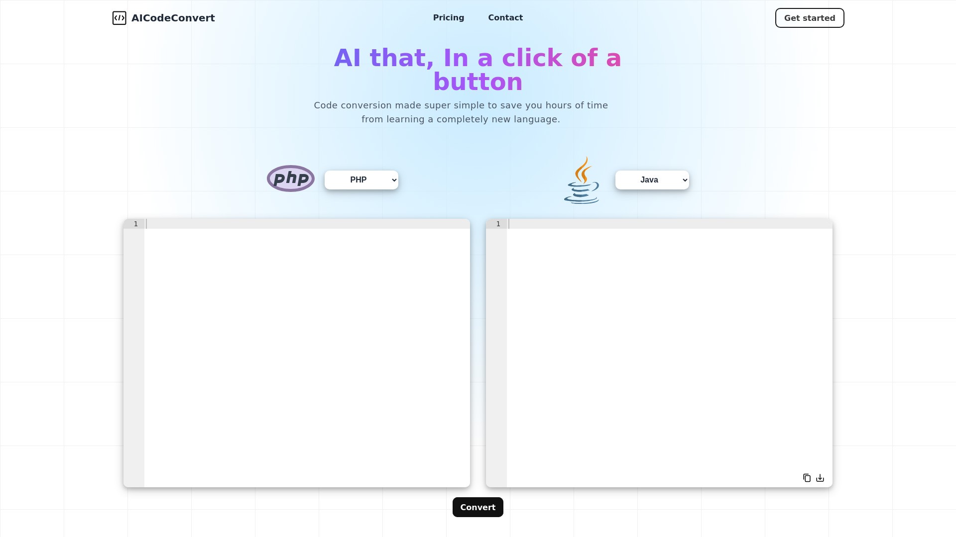 AI Code Convert 截图