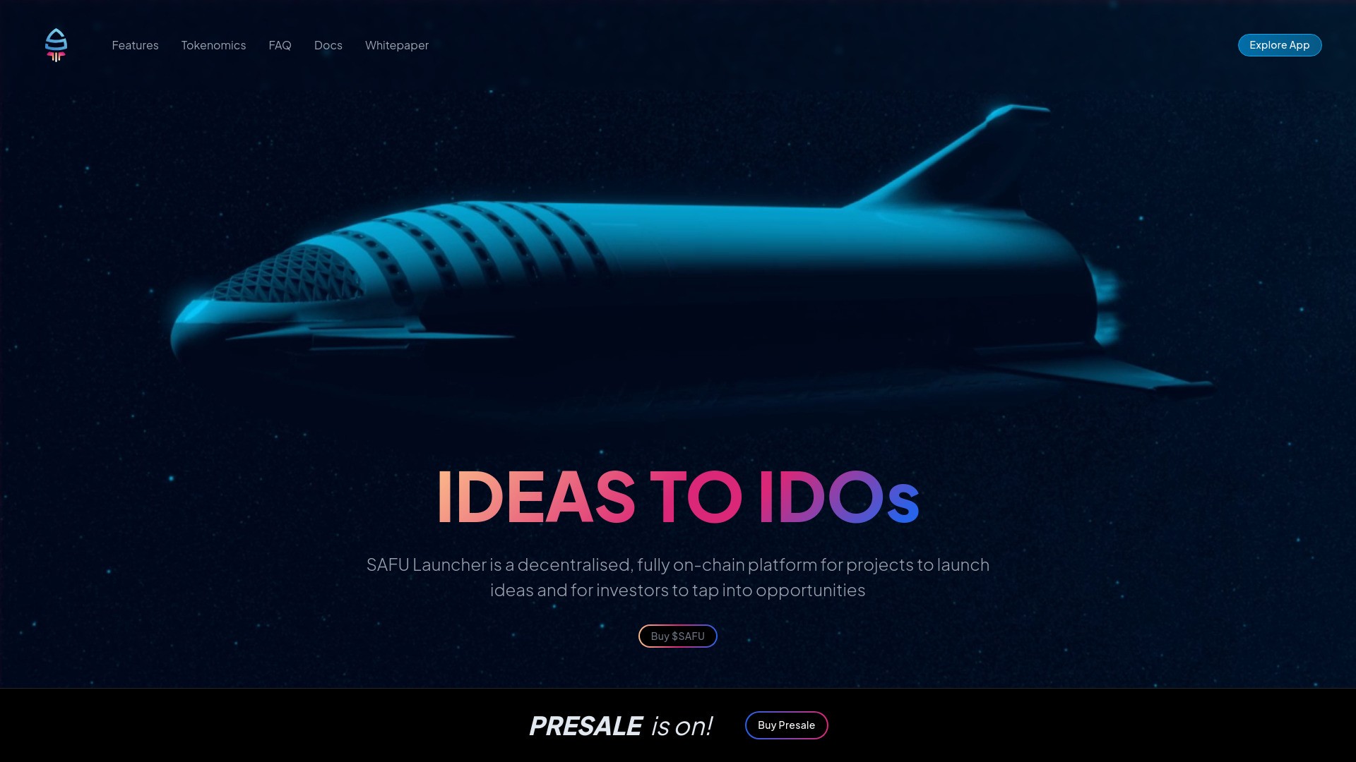 SAFU Launcher - IDEAS TO IDOs 截图