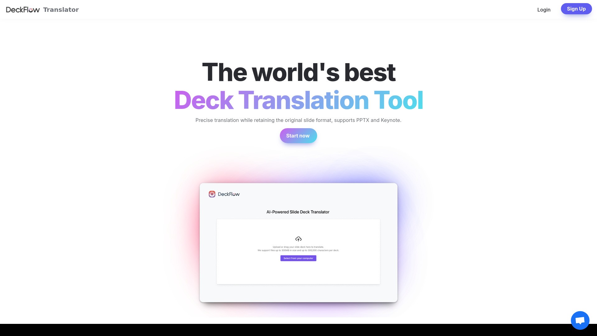 DeckFlow PPT Translator 截图