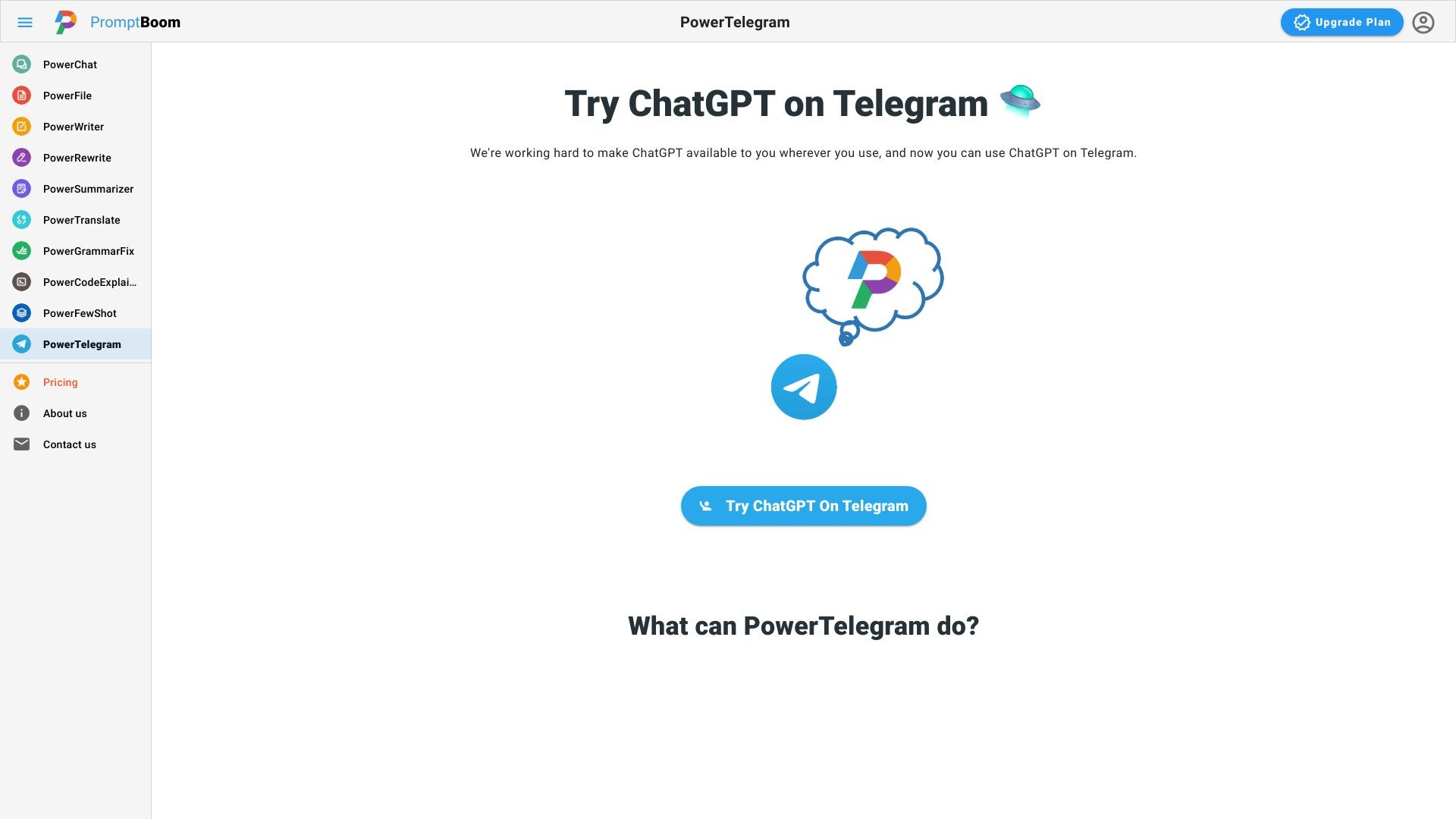 PowerTelegram 截图