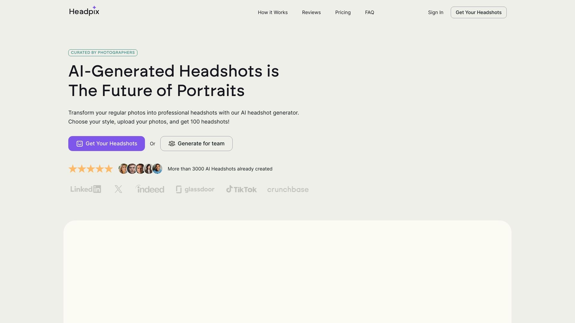 Headpix.ai 截图