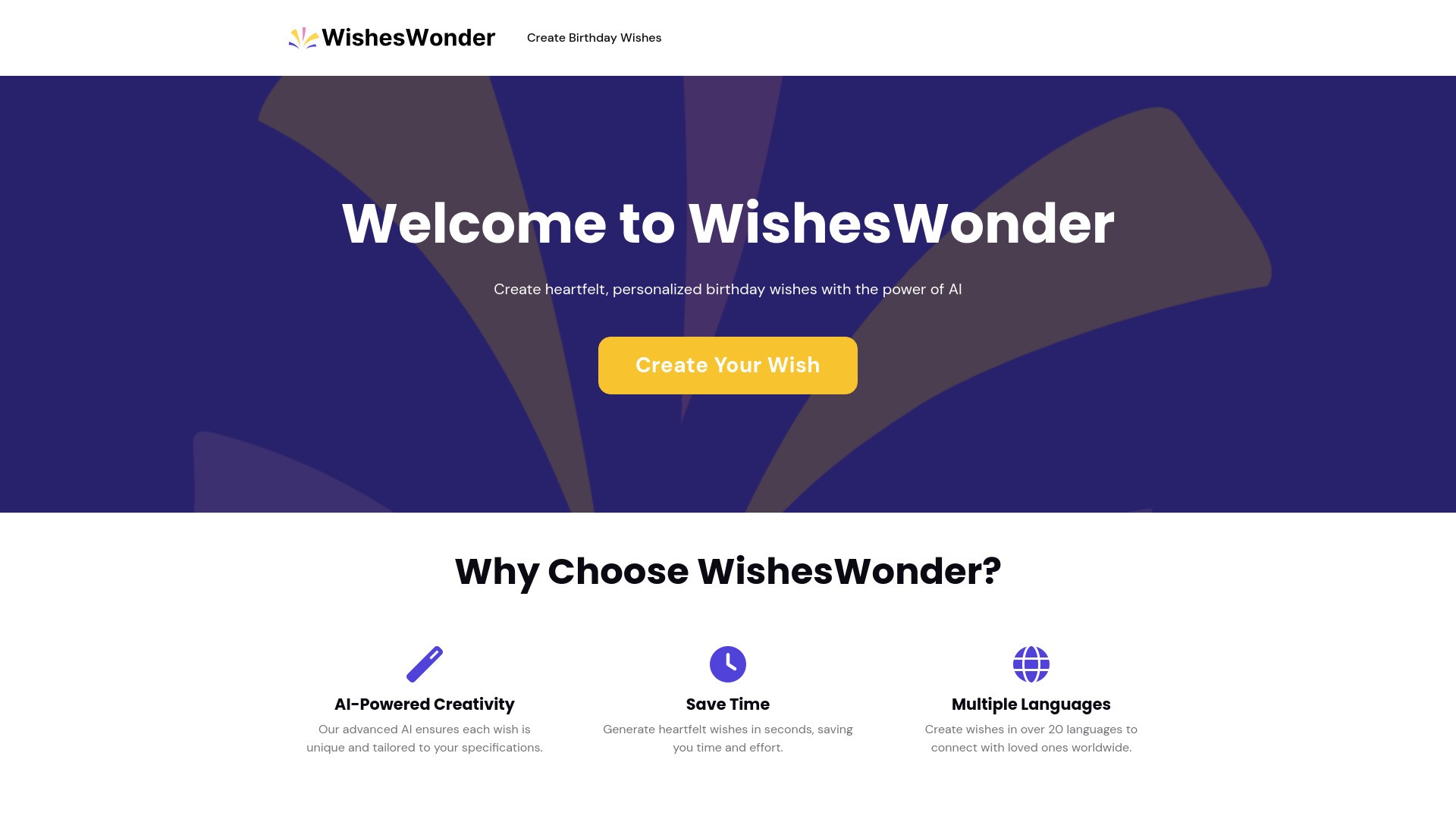 WishesWonder 截图