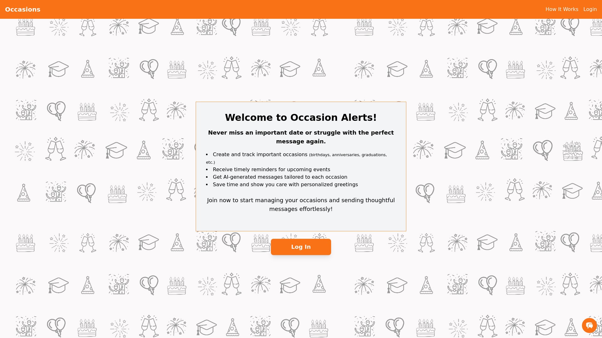Occasion Alerts 截图