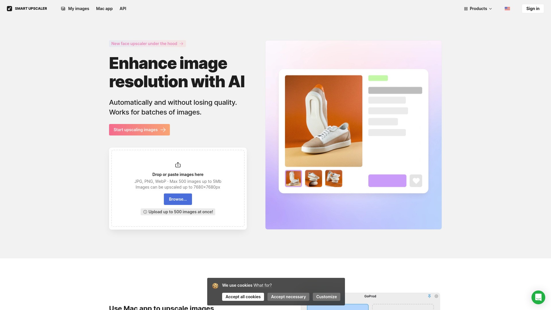 AI Image Upscaler 截图