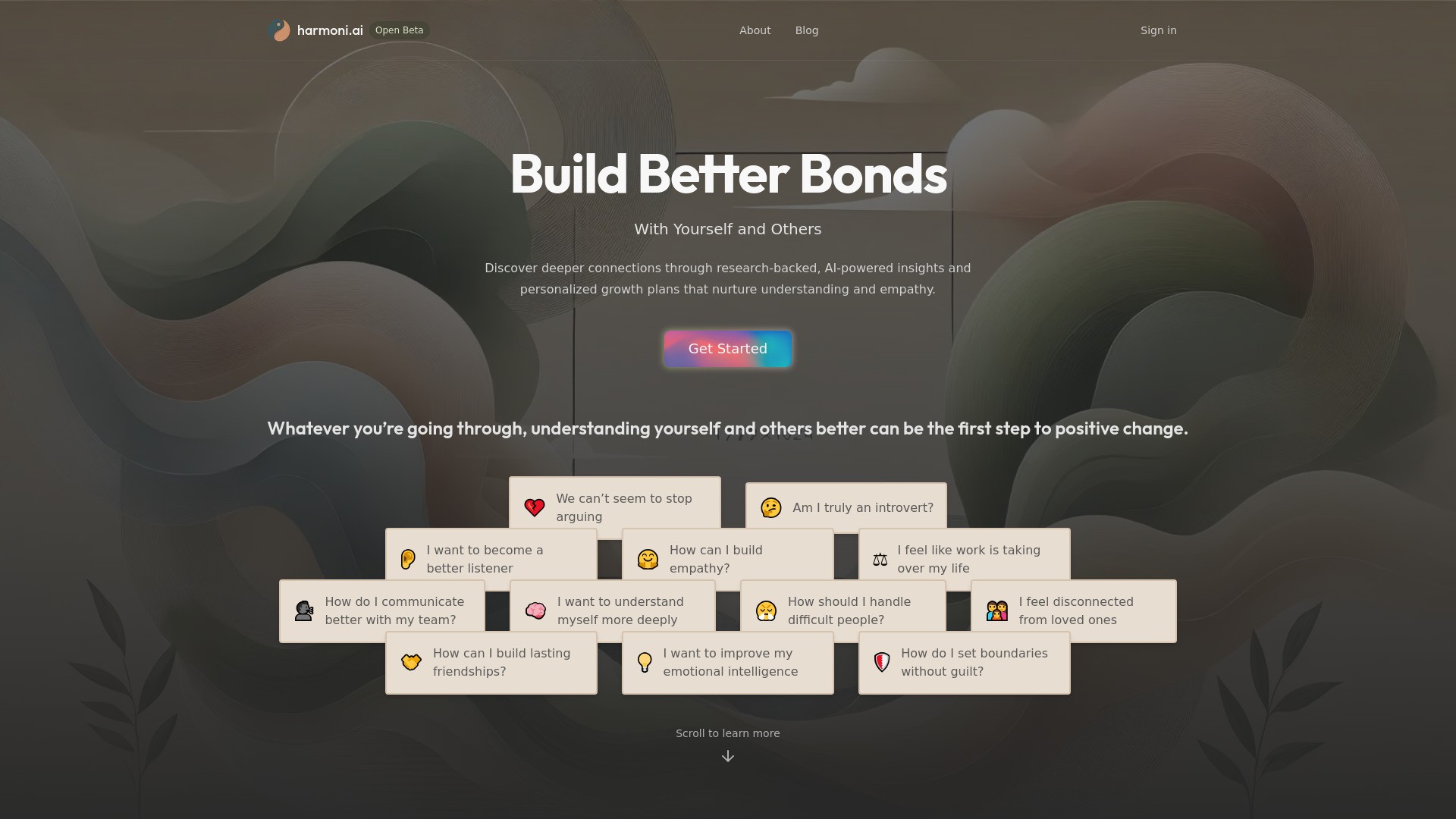 harmoni.ai - BETA 截图